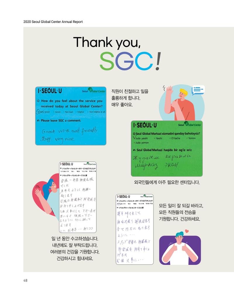 2020 서울글로벌센터 연간보고서 2020 Seoul Global Center Annual Report 48페이지