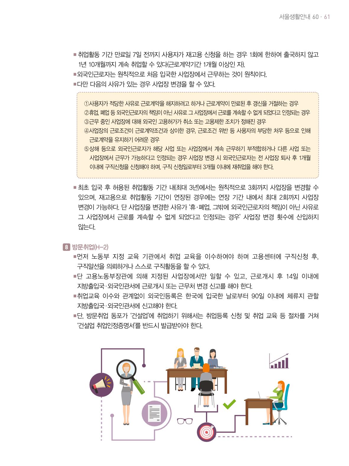 2021 외국인에게 꼭 필요한 서울생활안내 60페이지