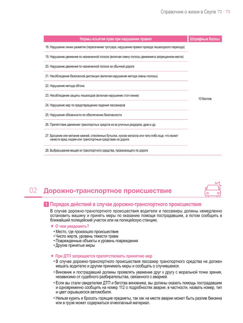 2021 Справочник о жизни в Сеуле _러시아어 72페이지
