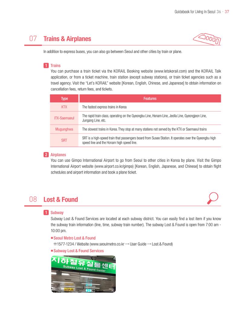 2021 Guidebook for Living in Seoul_영어 36페이지