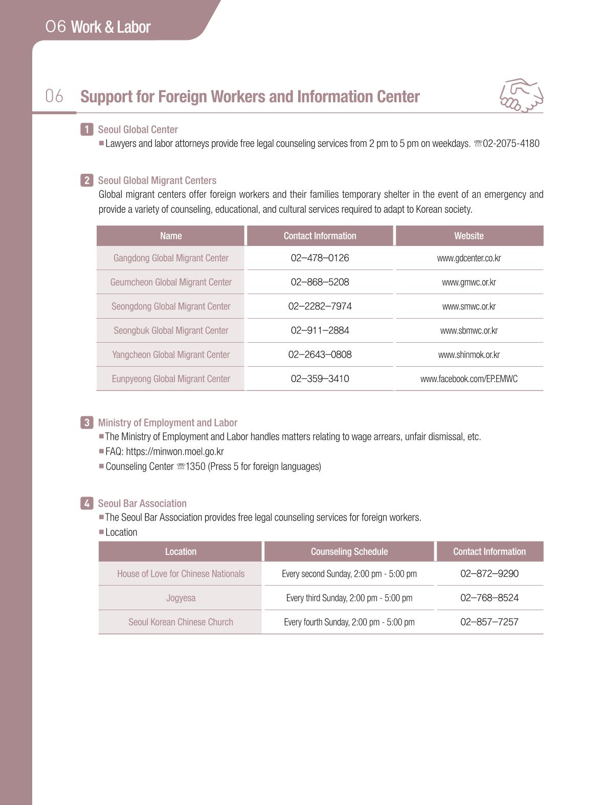 2021 Guidebook for Living in Seoul_영어 63페이지