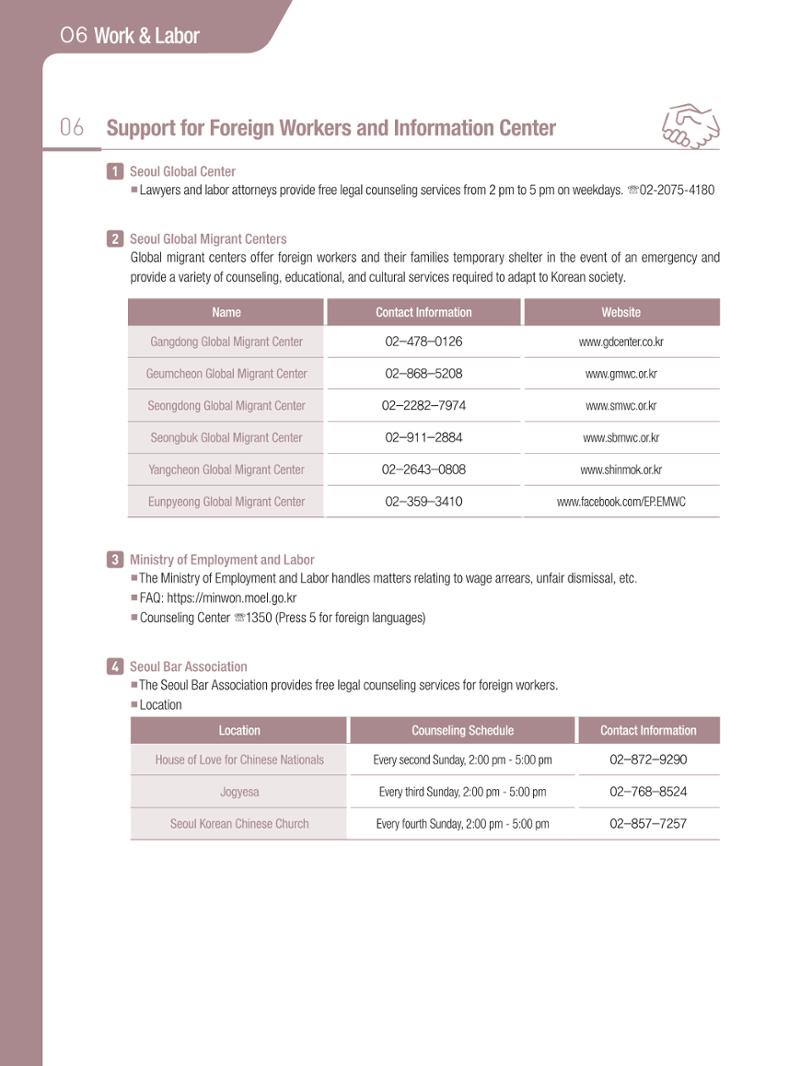 2021 Guidebook for Living in Seoul_영어 63페이지