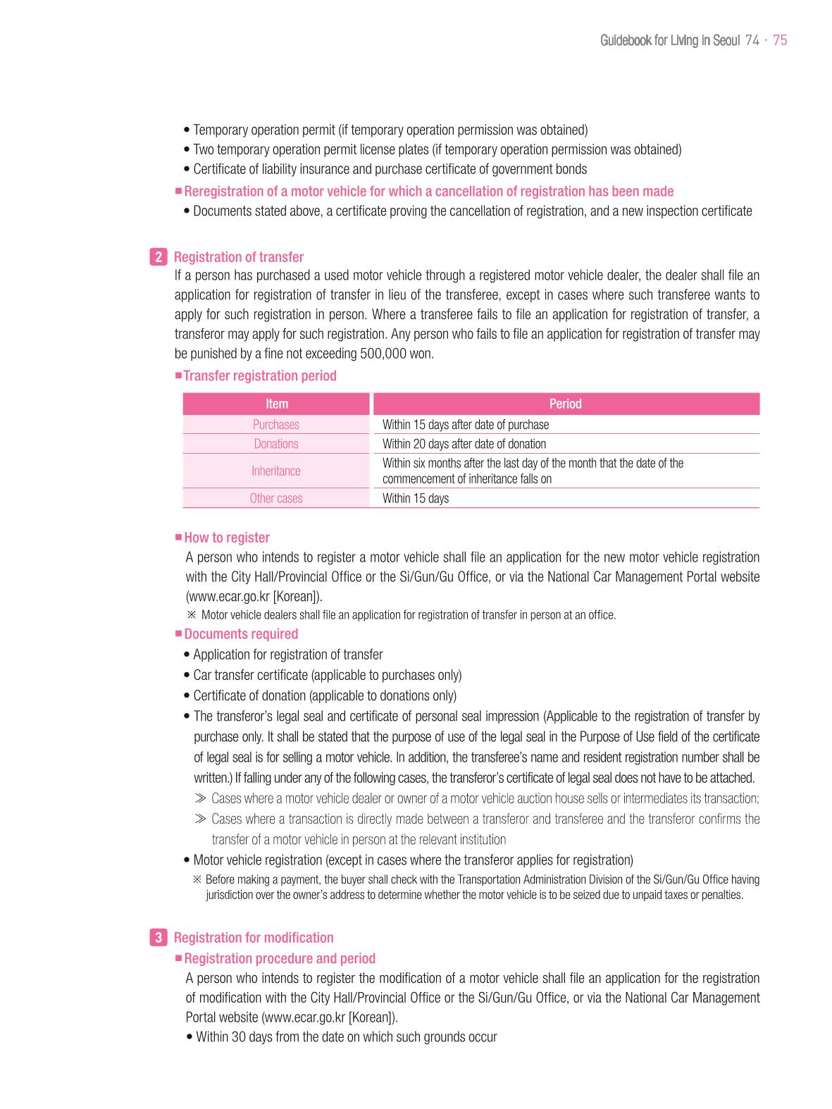2021 Guidebook for Living in Seoul_영어 74페이지