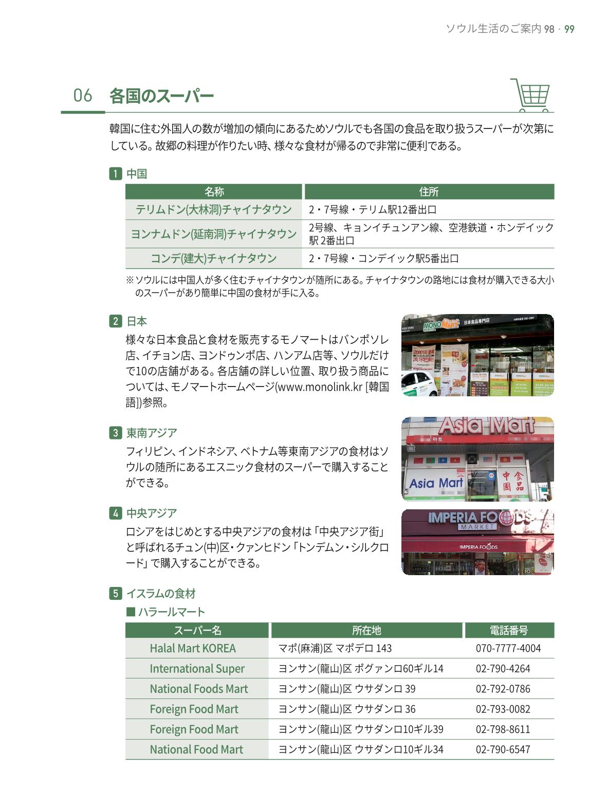 2021 ソウル生活のご案内 _ 일본어 98페이지