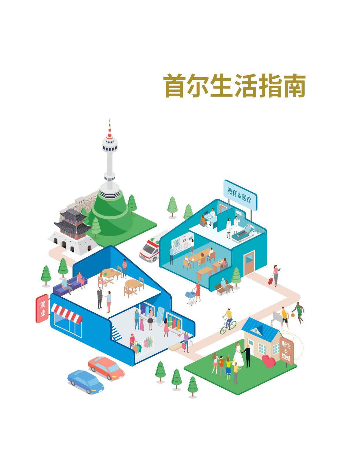 2021 首尔生活指南 _ 중국어 2페이지