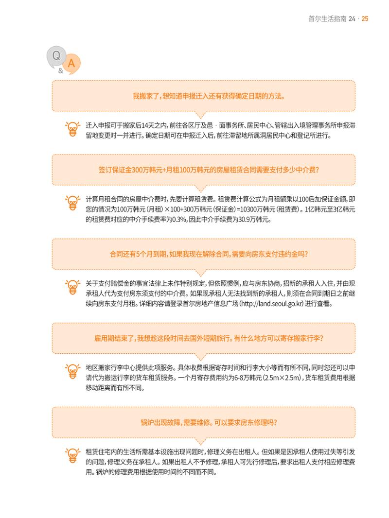 2021 首尔生活指南 _ 중국어 24페이지