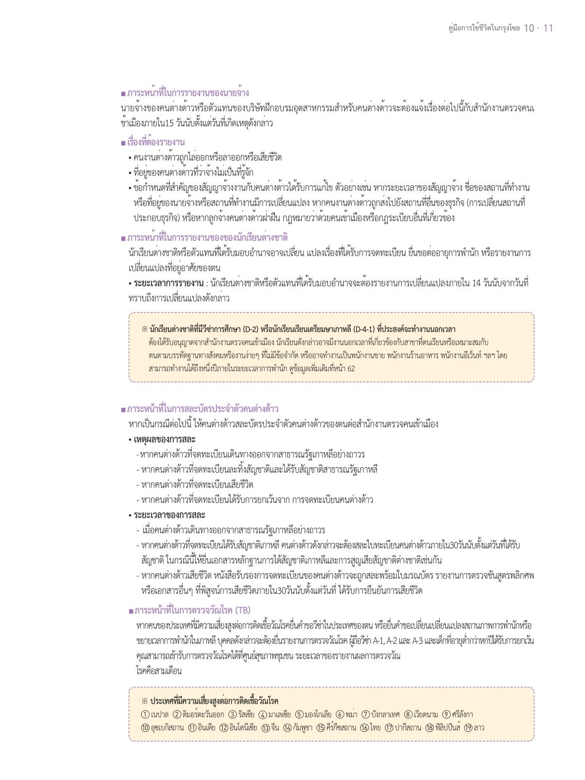2021 คู่ม ือการใช้ช ีว ิตในกรุงโซล_태국어 10페이지