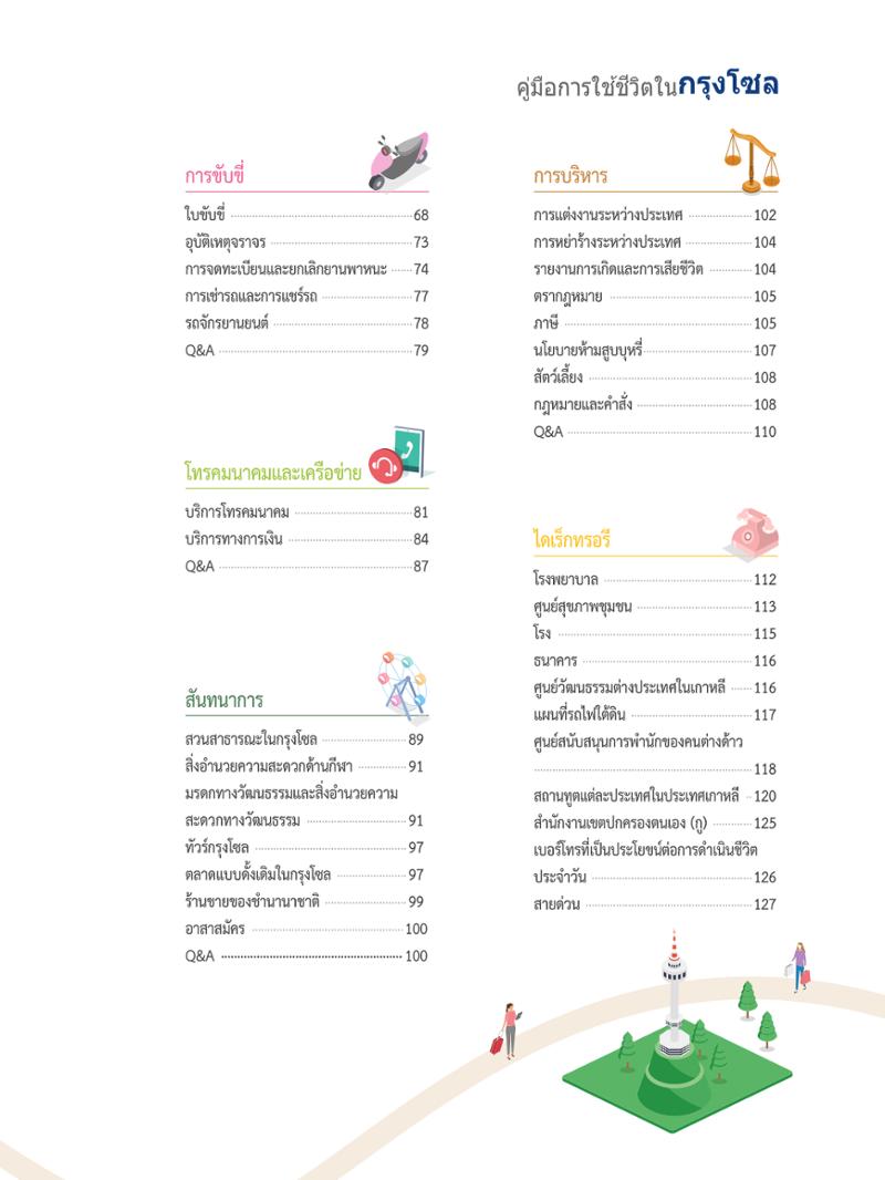 2021 คู่ม ือการใช้ช ีว ิตในกรุงโซล_태국어 4페이지