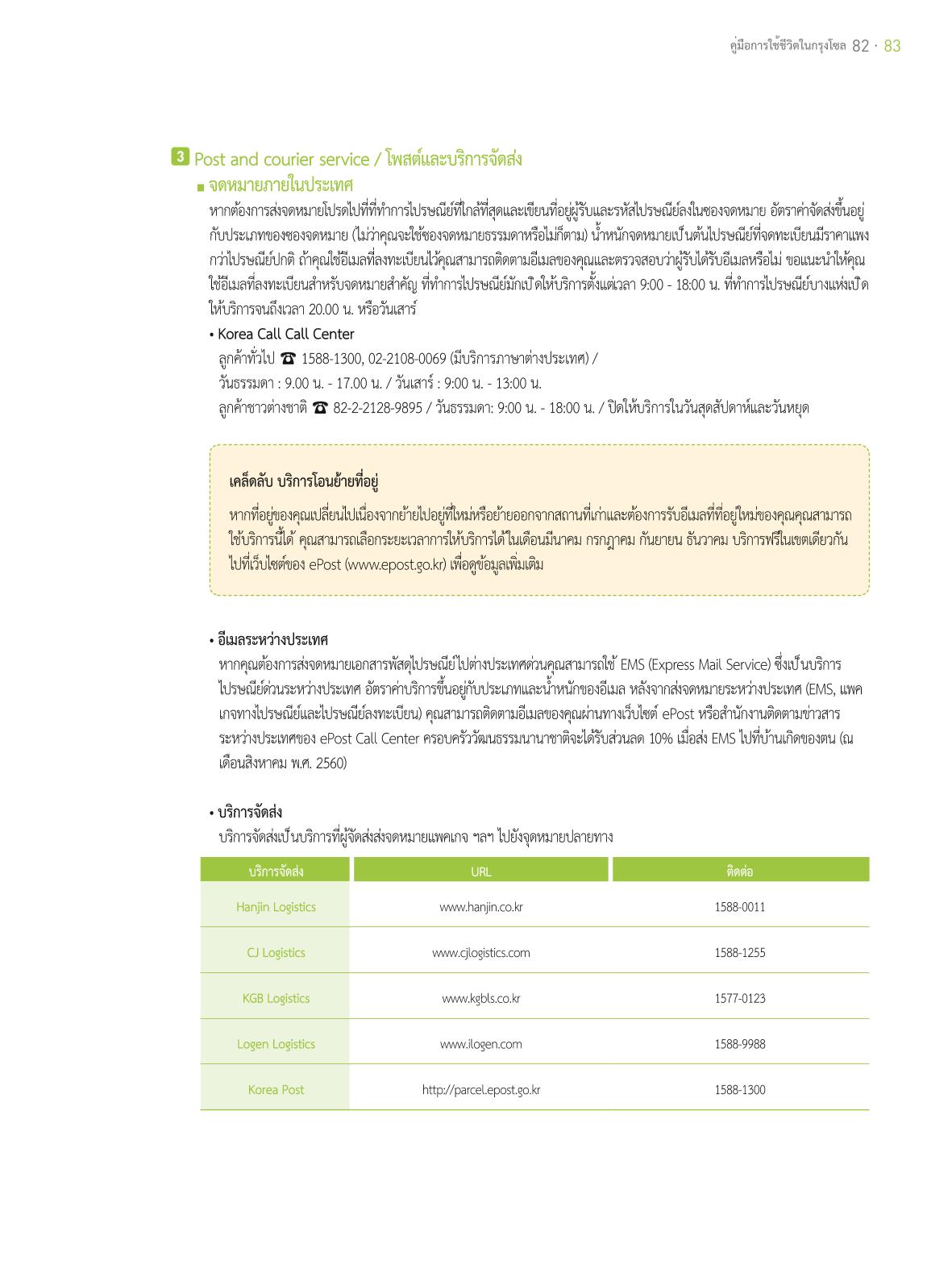 2021 คู่ม ือการใช้ช ีว ิตในกรุงโซล_태국어 82페이지
