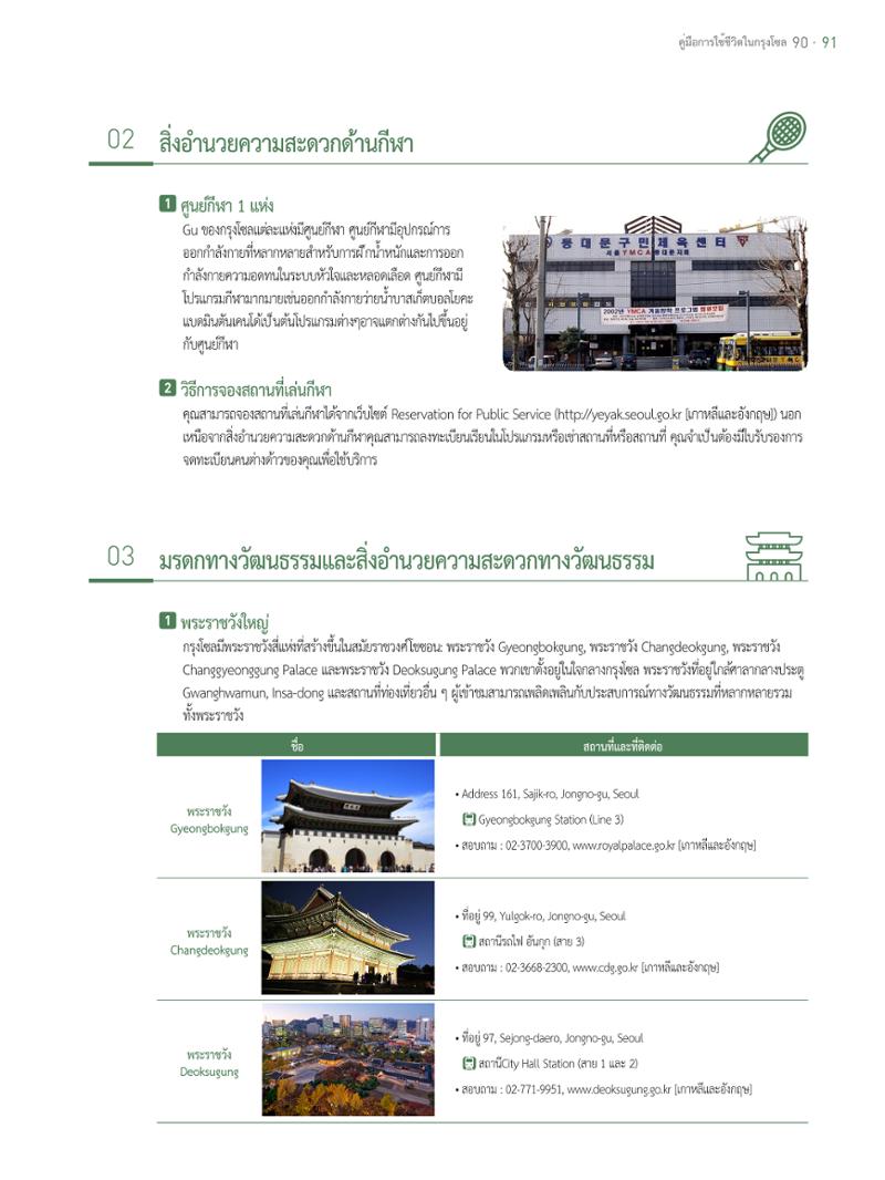2021 คู่ม ือการใช้ช ีว ิตในกรุงโซล_태국어 90페이지