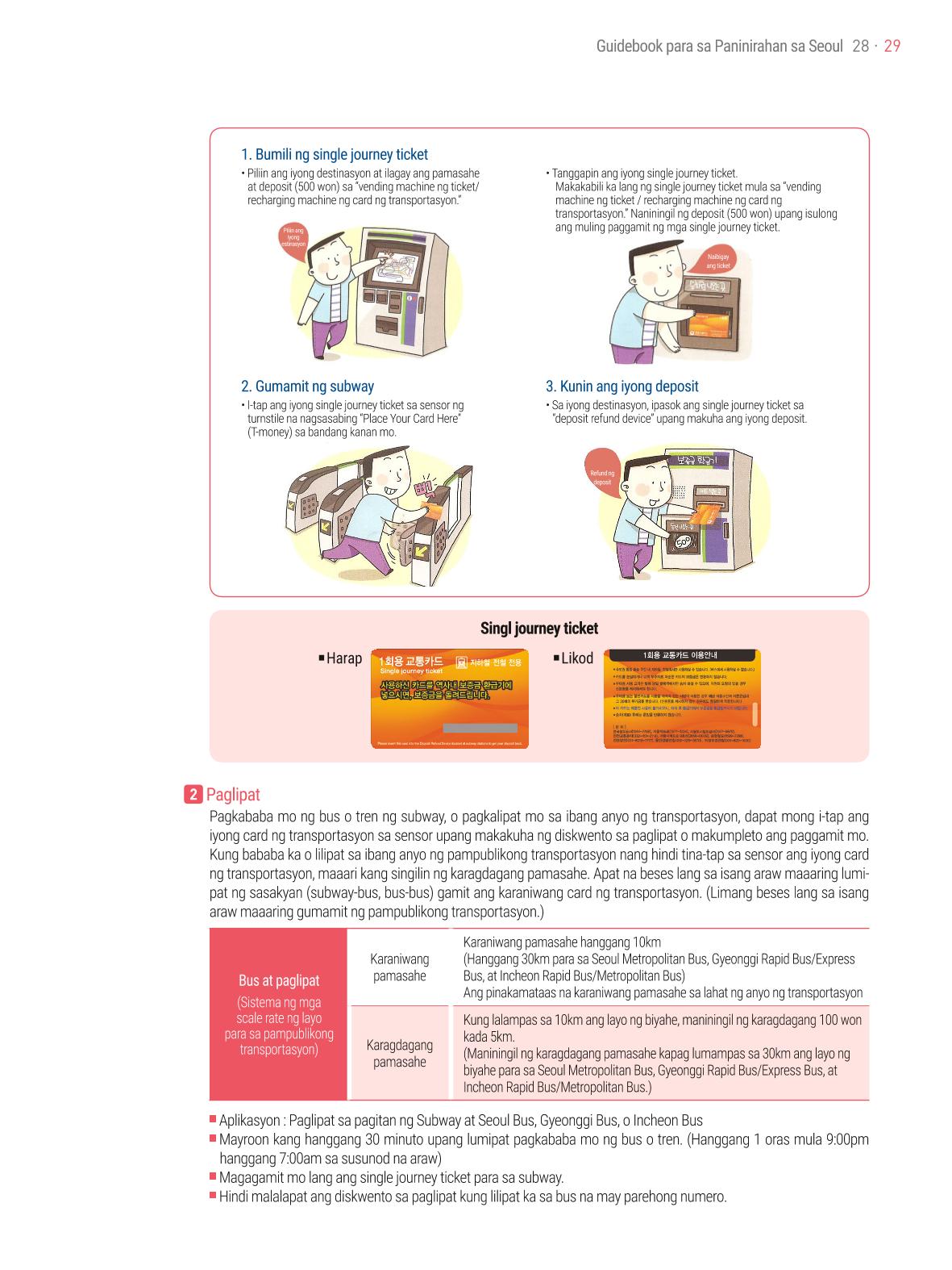 2021 Guidebook para sa Paninirahan sa Seoul_필리핀어 28페이지