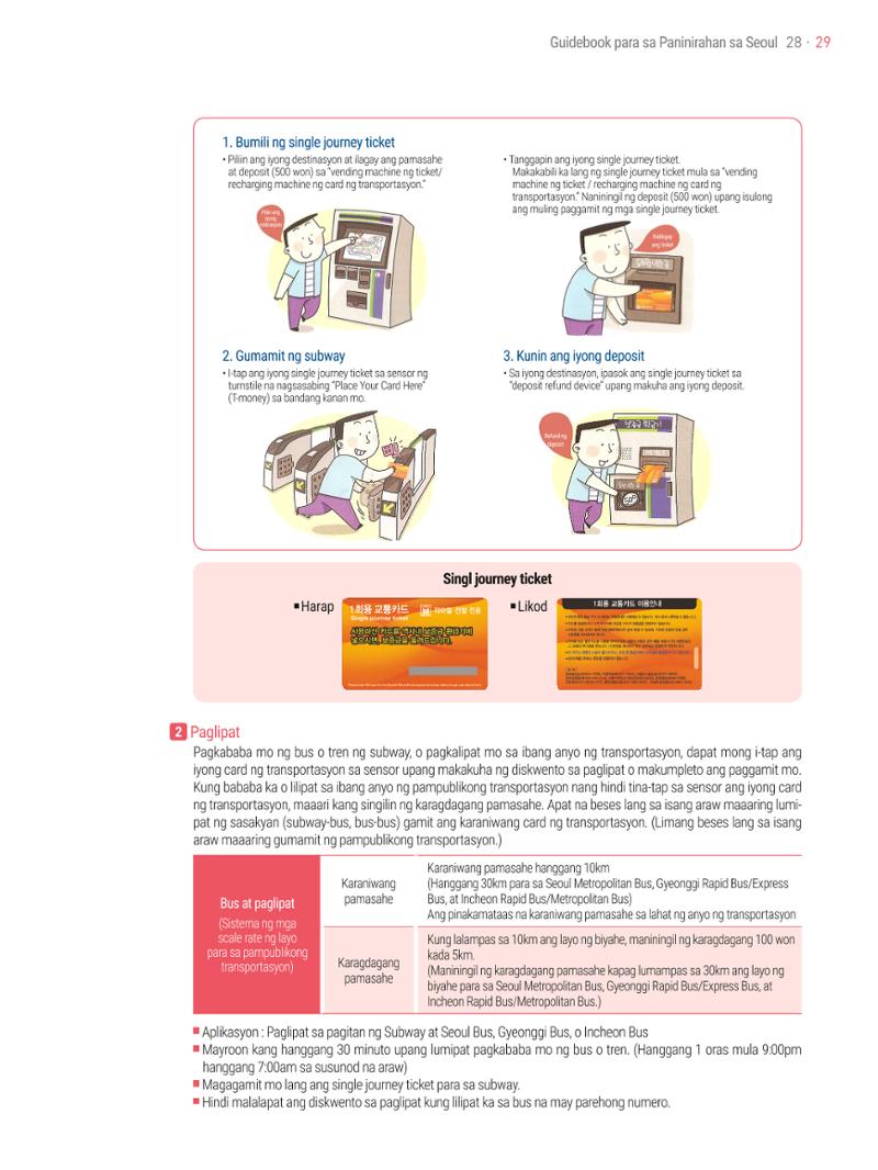 2021 Guidebook para sa Paninirahan sa Seoul_필리핀어 28페이지