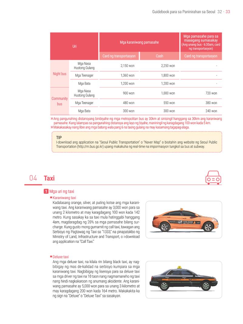 2021 Guidebook para sa Paninirahan sa Seoul_필리핀어 32페이지