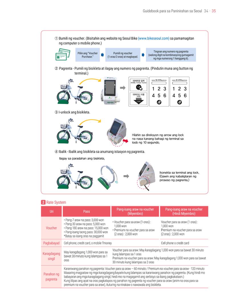 2021 Guidebook para sa Paninirahan sa Seoul_필리핀어 34페이지