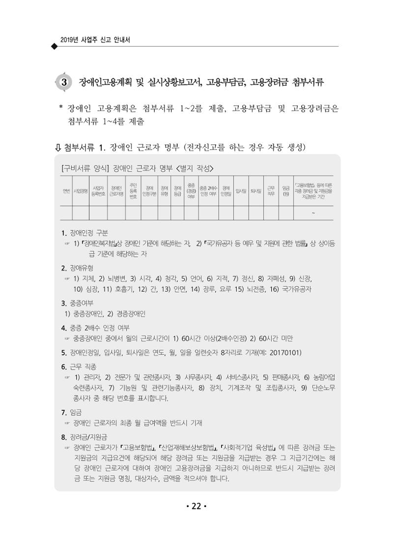 장애인 고용 부담금 사업주 안내서 26페이지