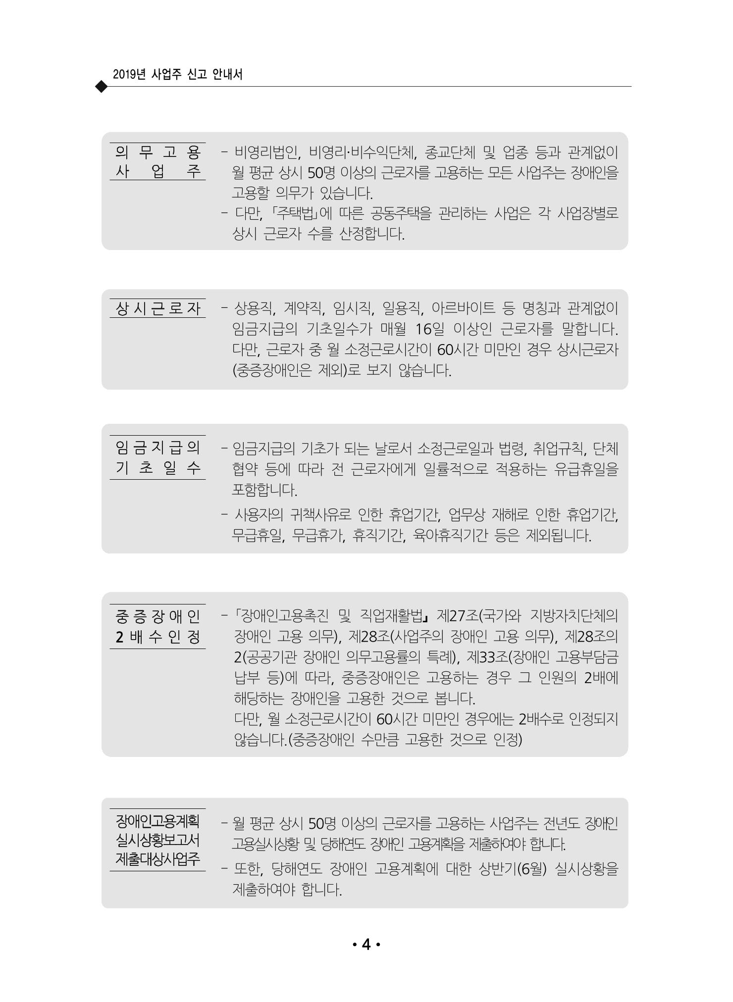 장애인 고용 부담금 사업주 안내서 8페이지