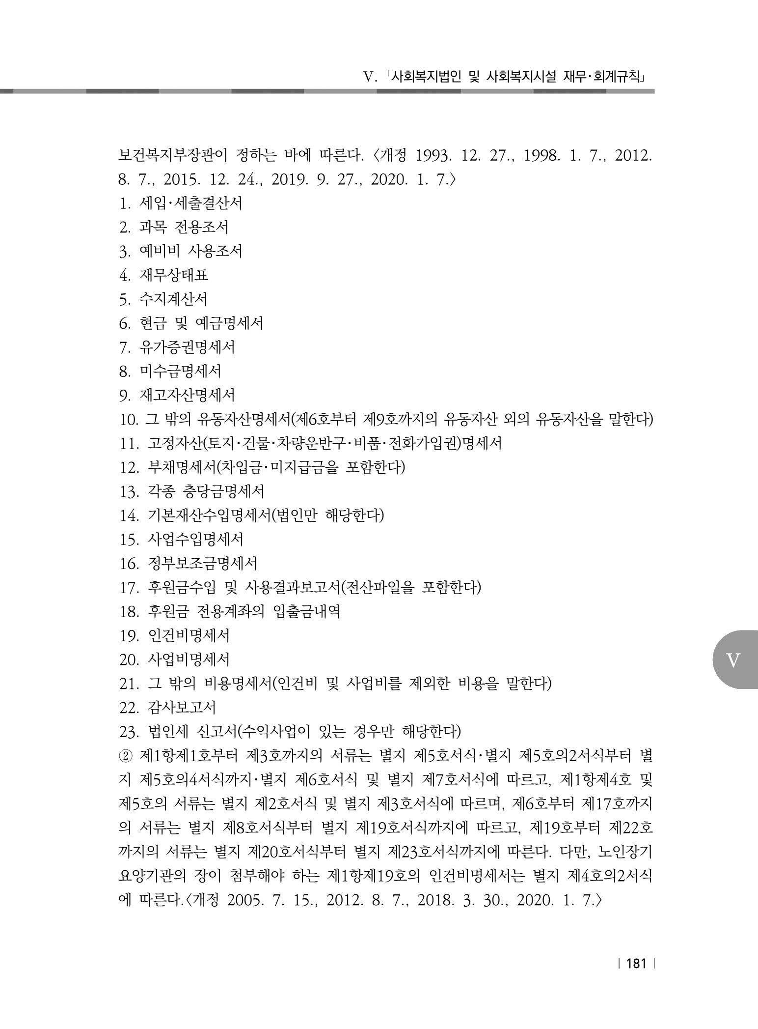 2021년 사회복지시설 관리안내 187페이지