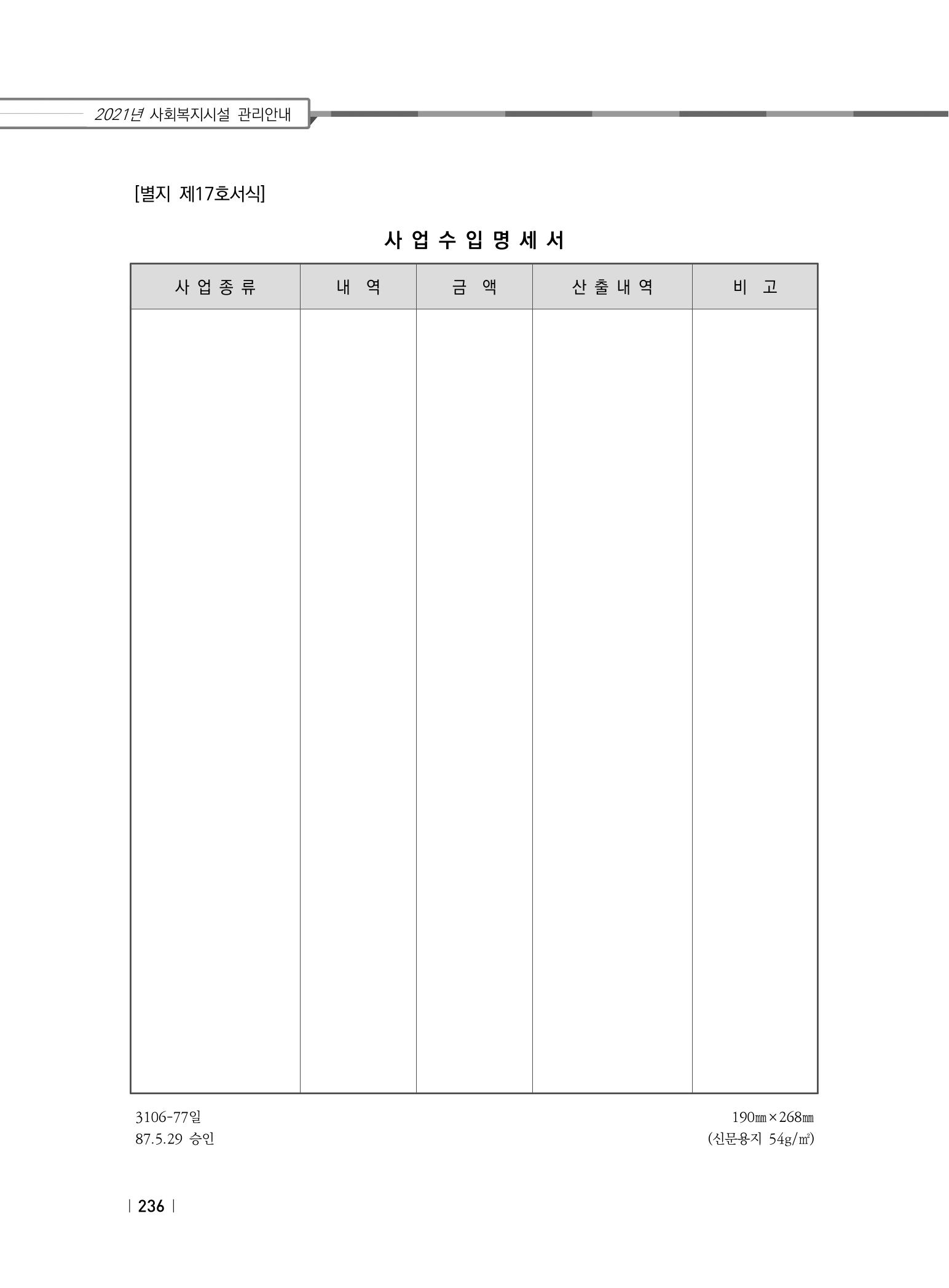 2021년 사회복지시설 관리안내 242페이지