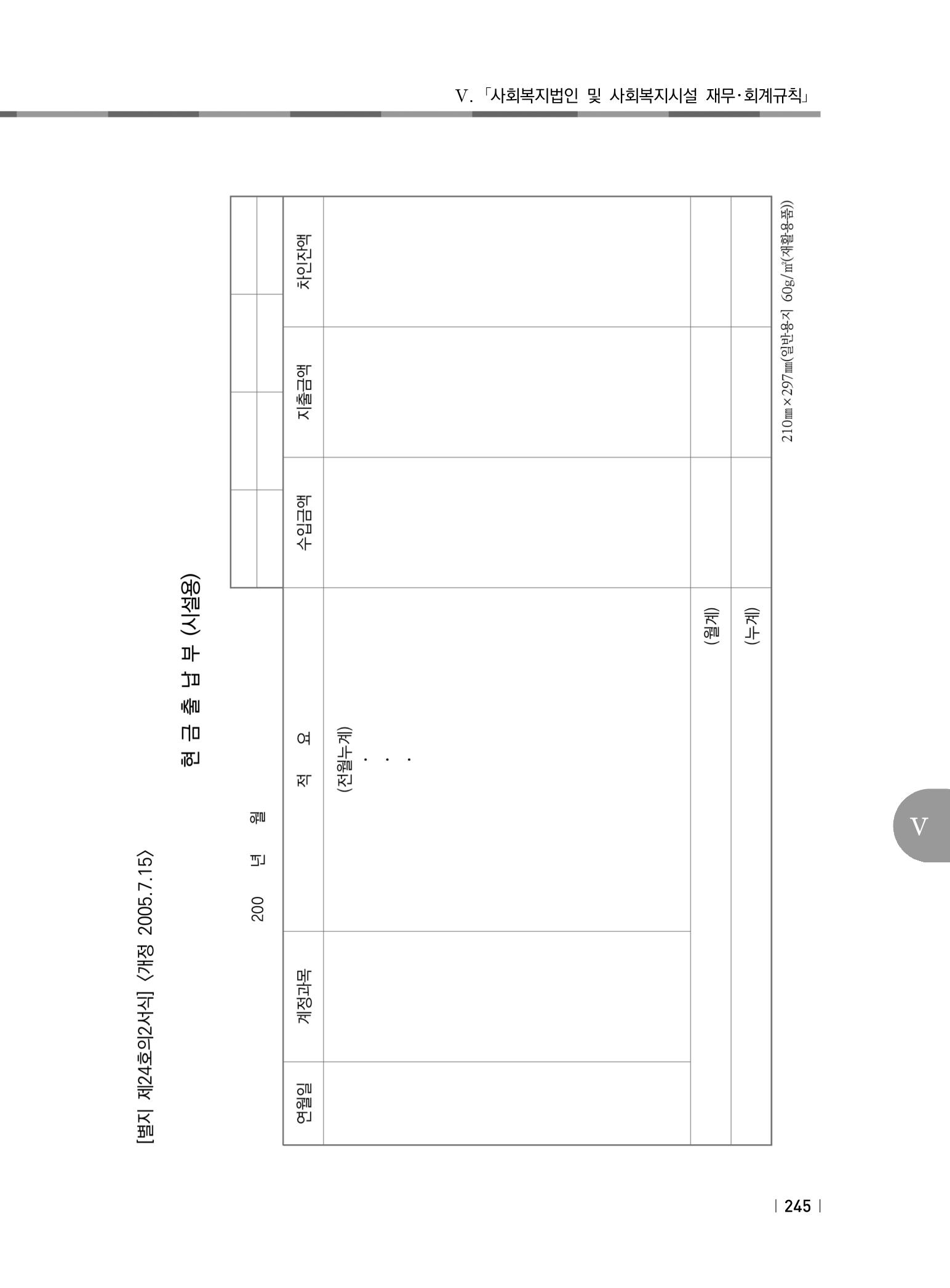 2021년 사회복지시설 관리안내 251페이지