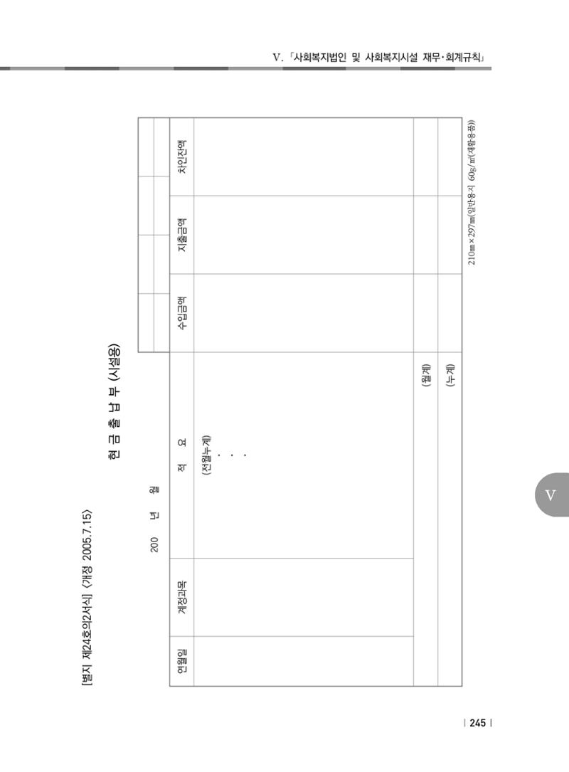 2021년 사회복지시설 관리안내 251페이지