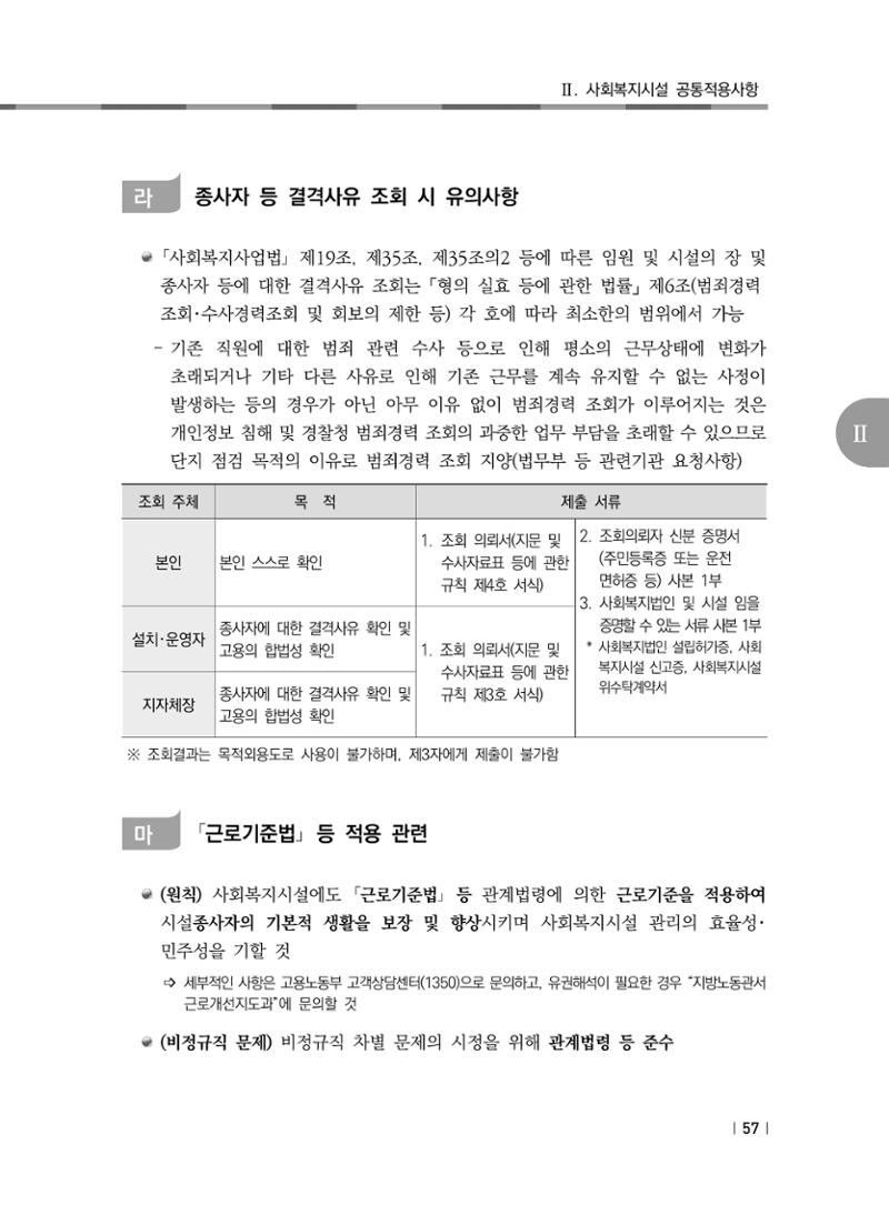 2021년 사회복지시설 관리안내 63페이지