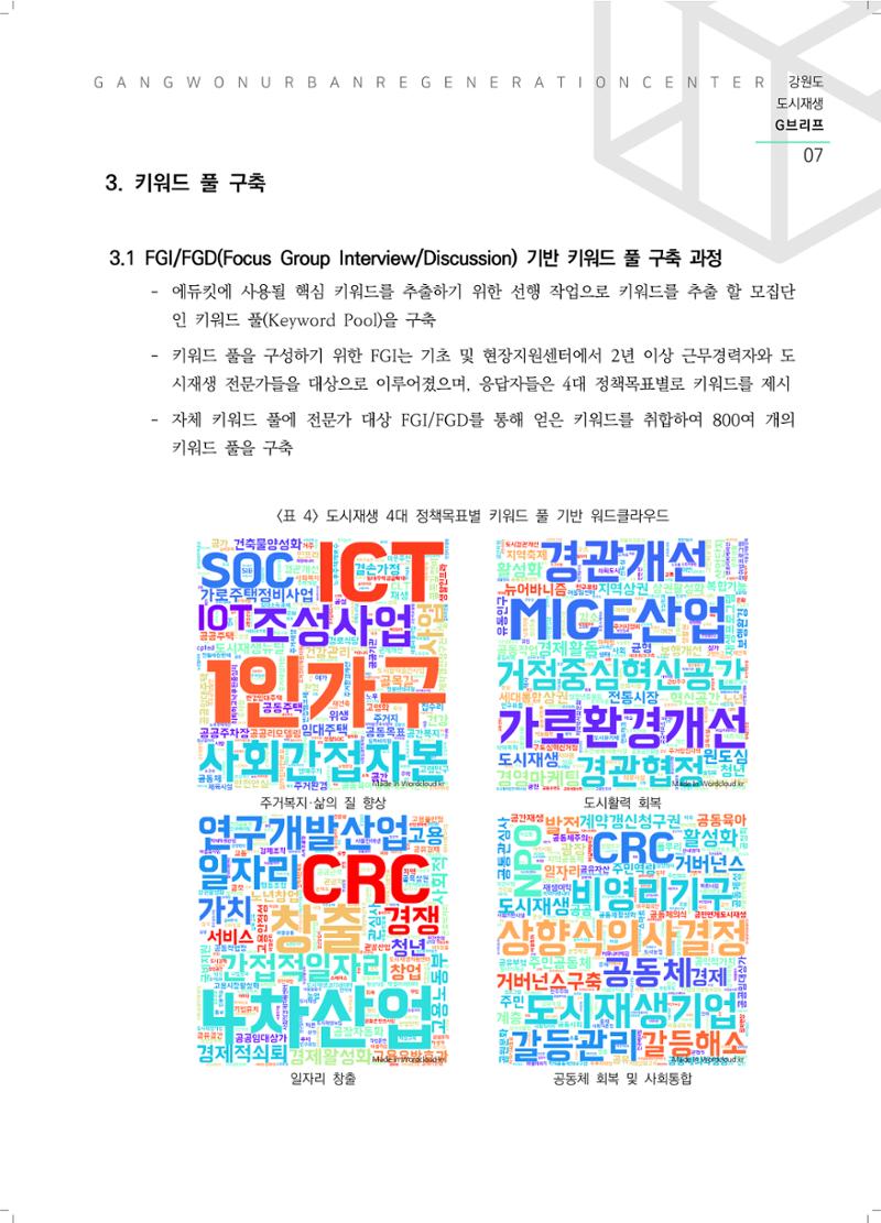 강원도 도시재생G브리프 2021.Vol.06. ​ 7페이지