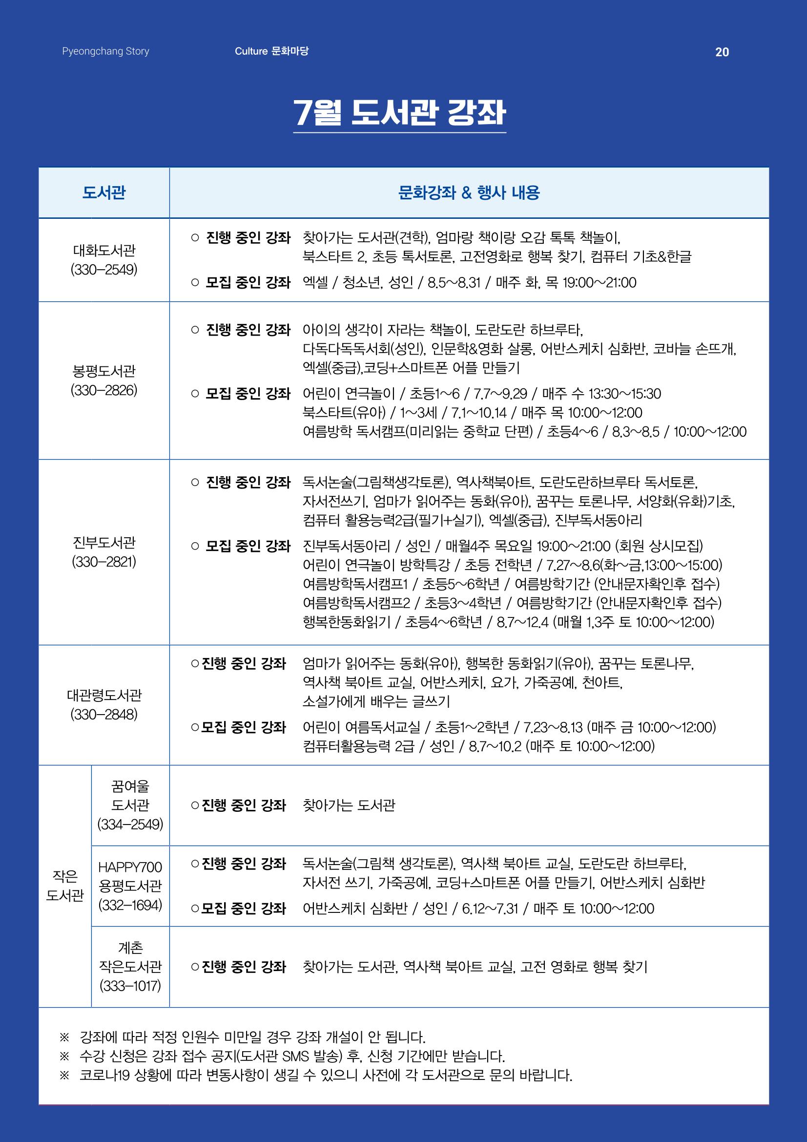 평창이야기 7월호 20페이지