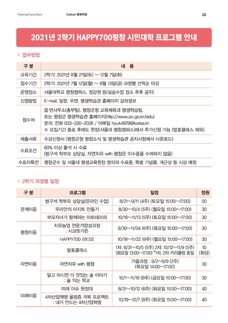 평창이야기 7월호 22페이지