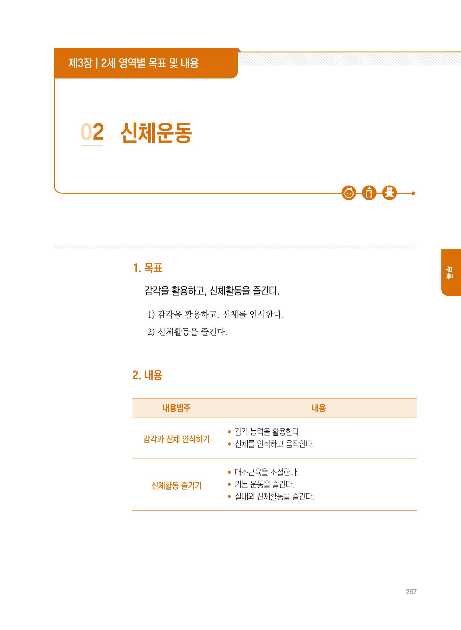 제4차 표준보육과정 해설서 267페이지