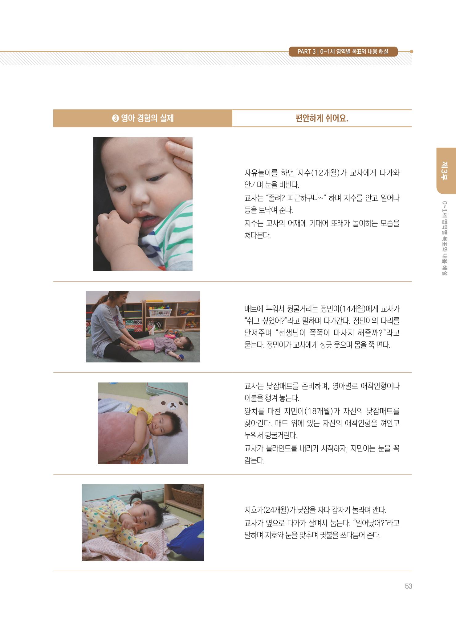 제4차 표준보육과정 해설서 53페이지
