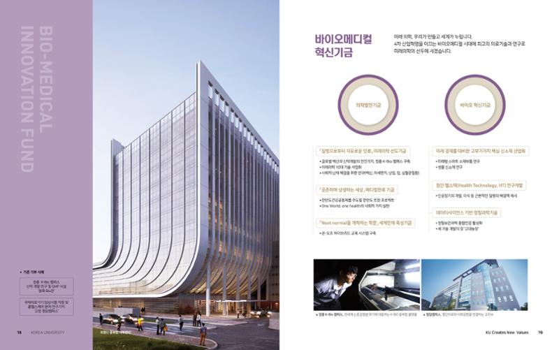 [CAKE] 고려대학교 기금안내 브로슈어 10페이지