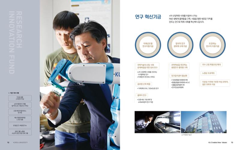 [CAKE] 고려대학교 기금안내 브로슈어 7페이지