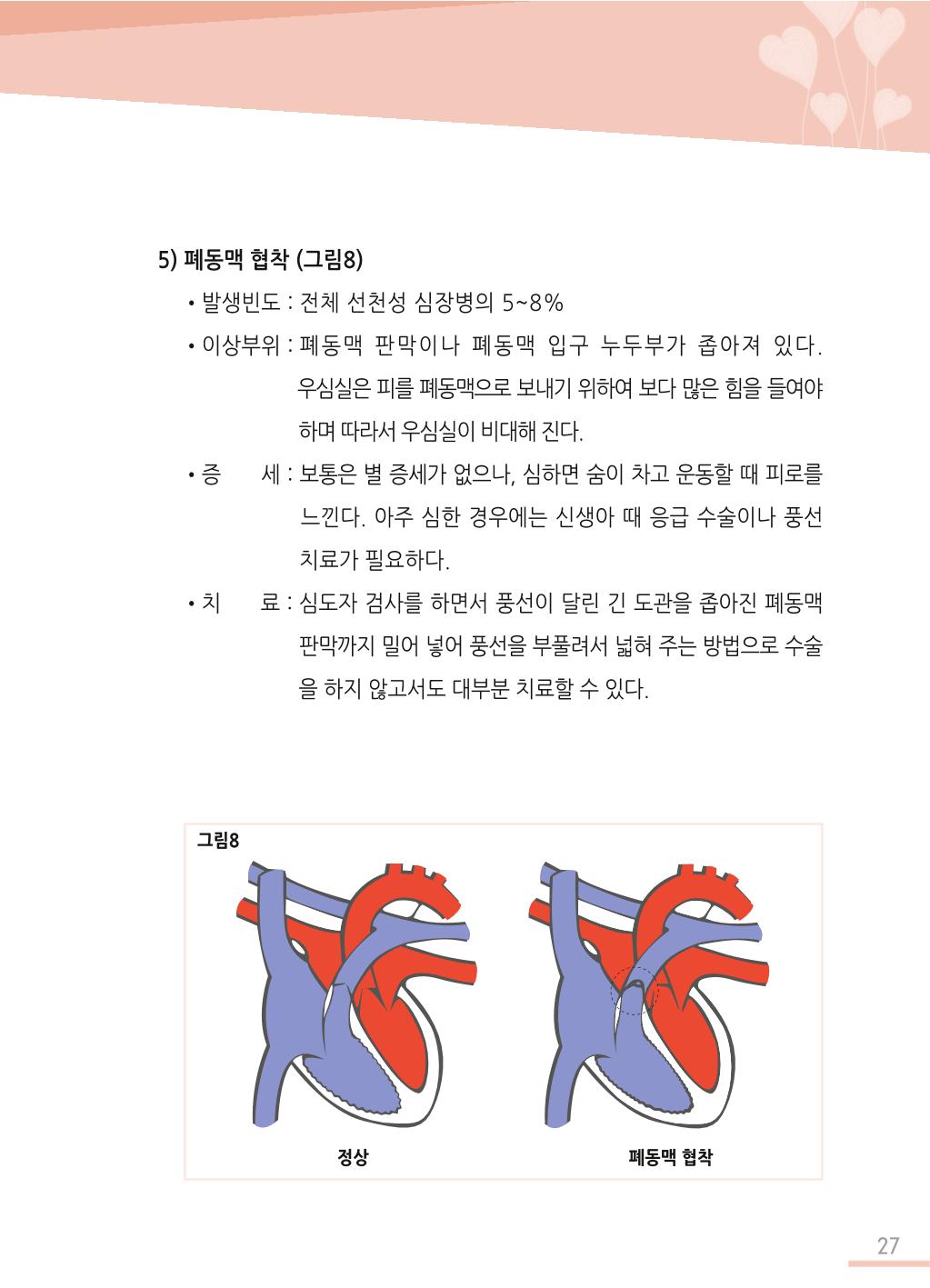 한국심장재단 심장수첩 28페이지