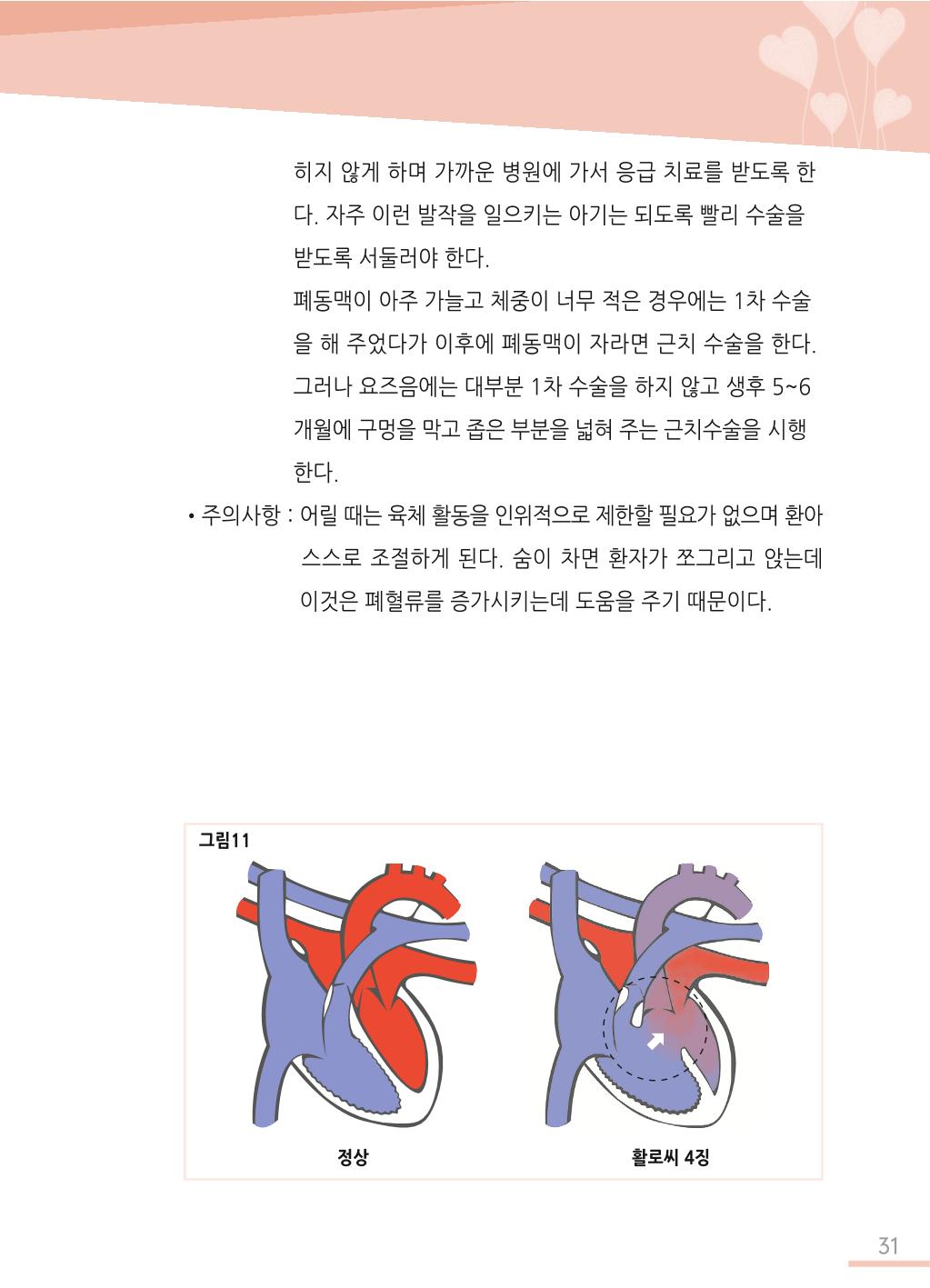 한국심장재단 심장수첩 32페이지