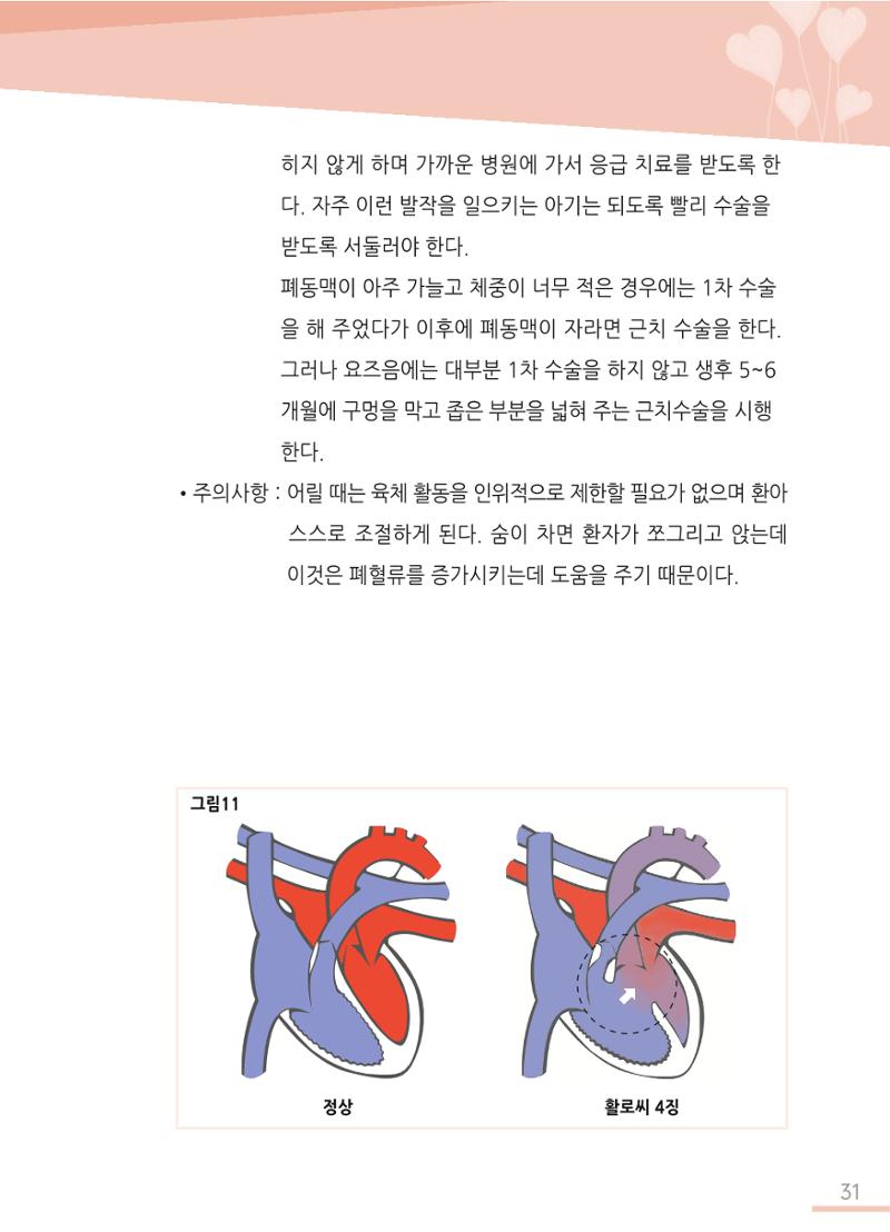 한국심장재단 심장수첩 32페이지