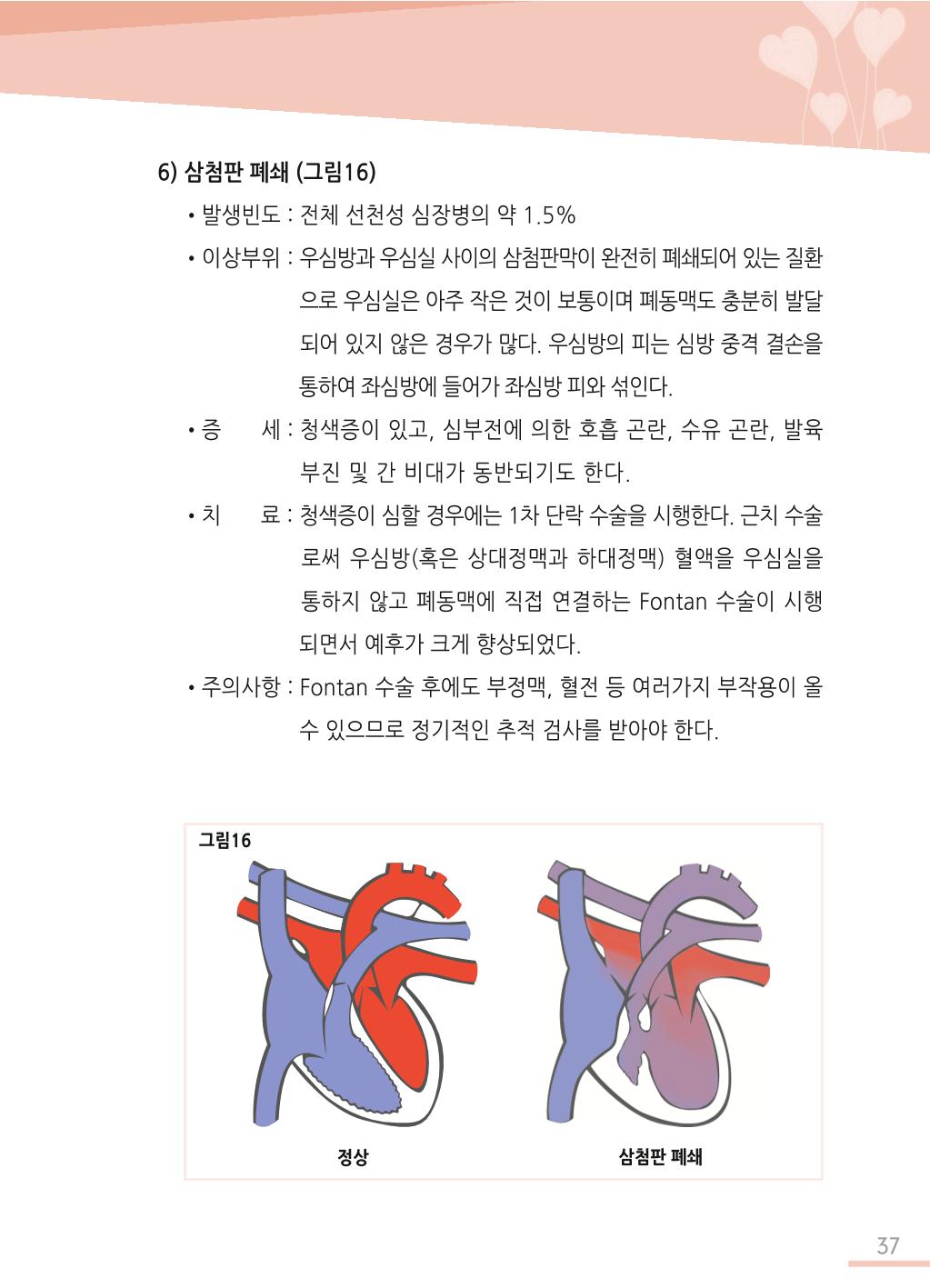 한국심장재단 심장수첩 38페이지