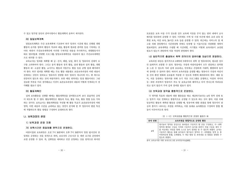 제2차표준보육과정 19페이지