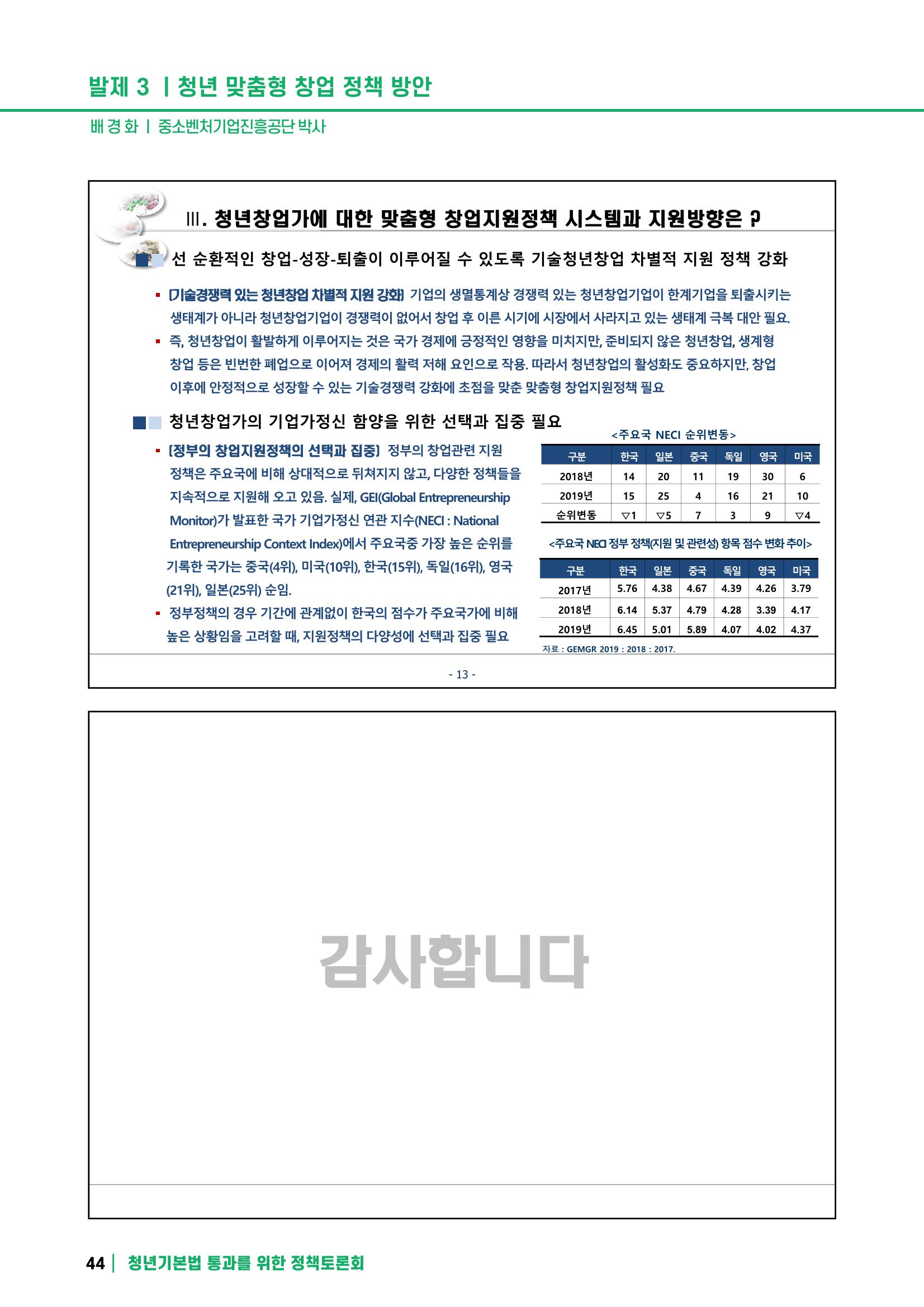 2021 청년기업지원법 정책토론회 44페이지