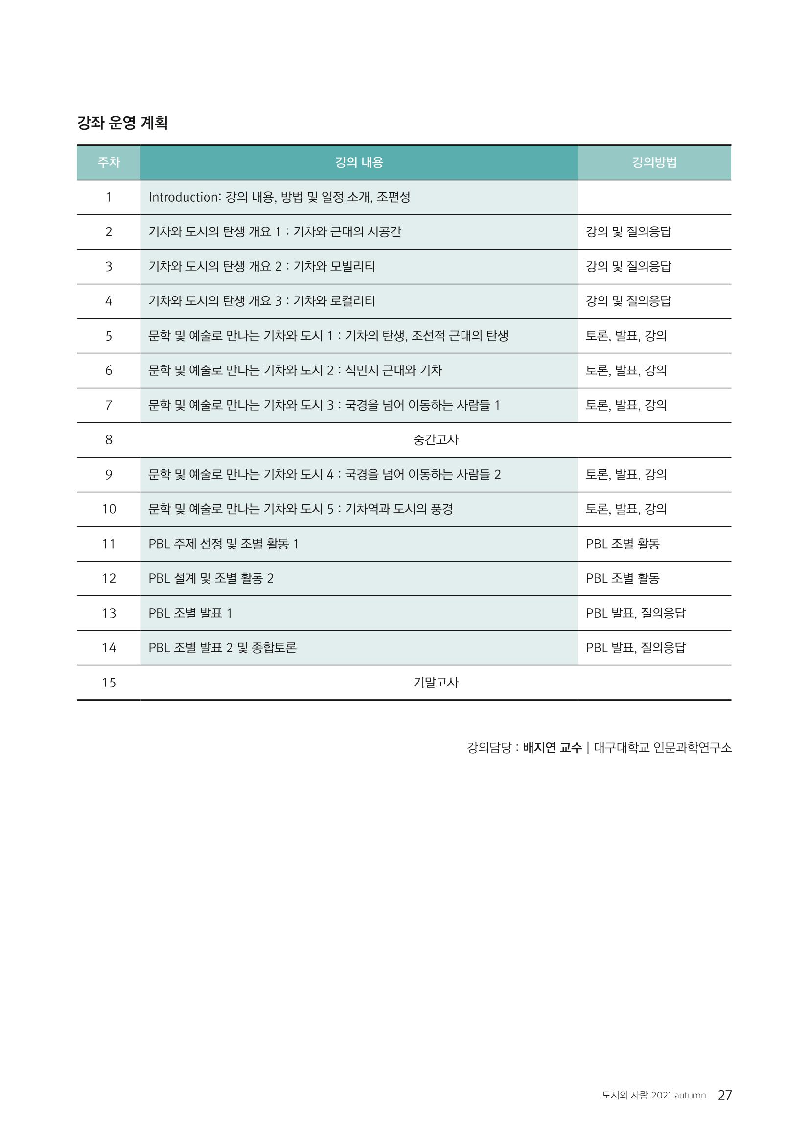 도시와 사람 2021년 9월호 (e저널) 27페이지