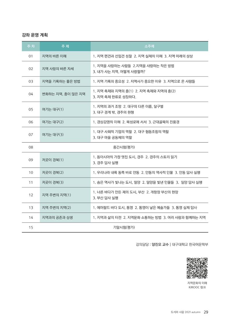 [인문과학연구소]e저널 <도시와사람> 29페이지