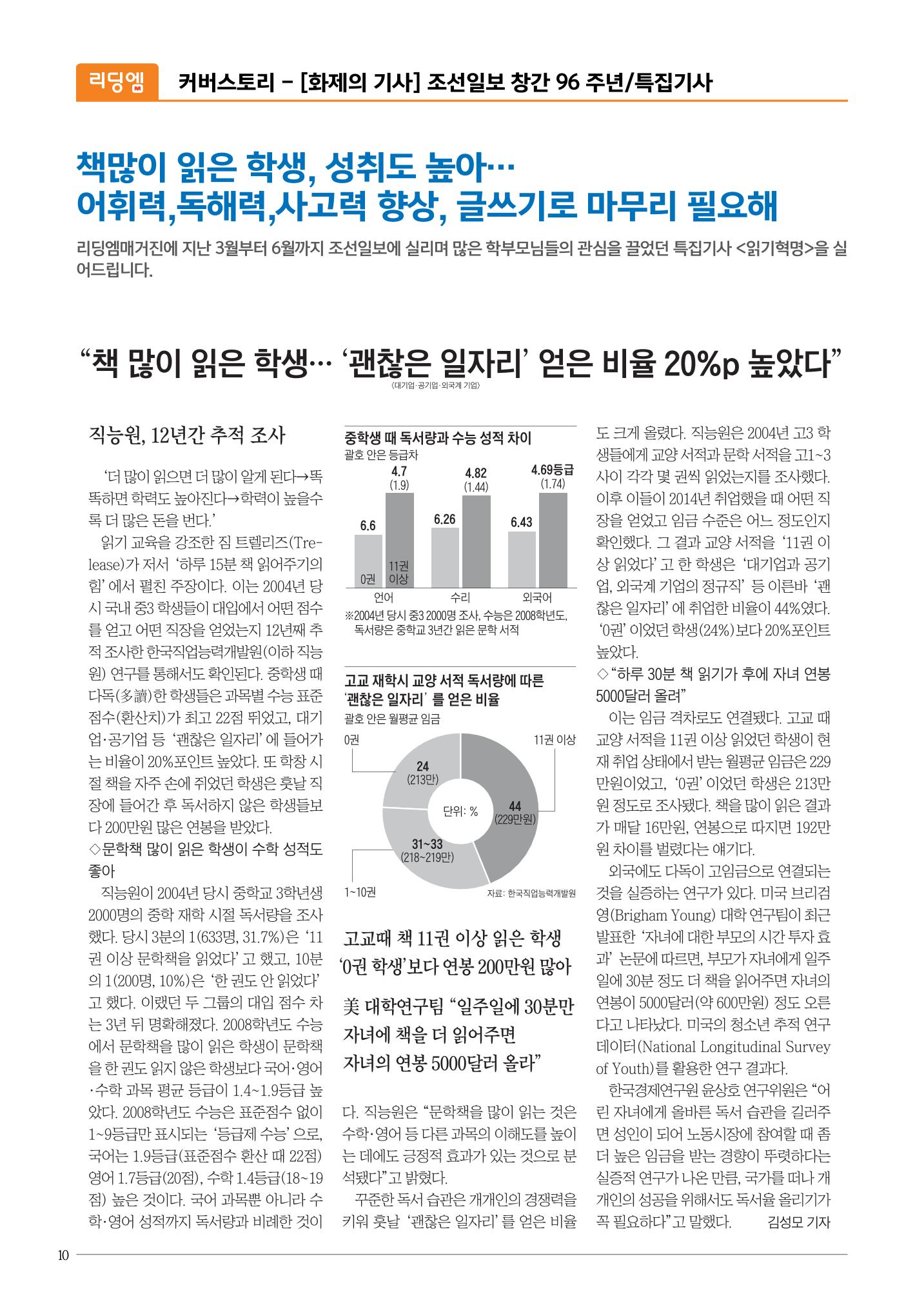 리딩엠 매거진M 2016년 여름호 [대치] 10페이지