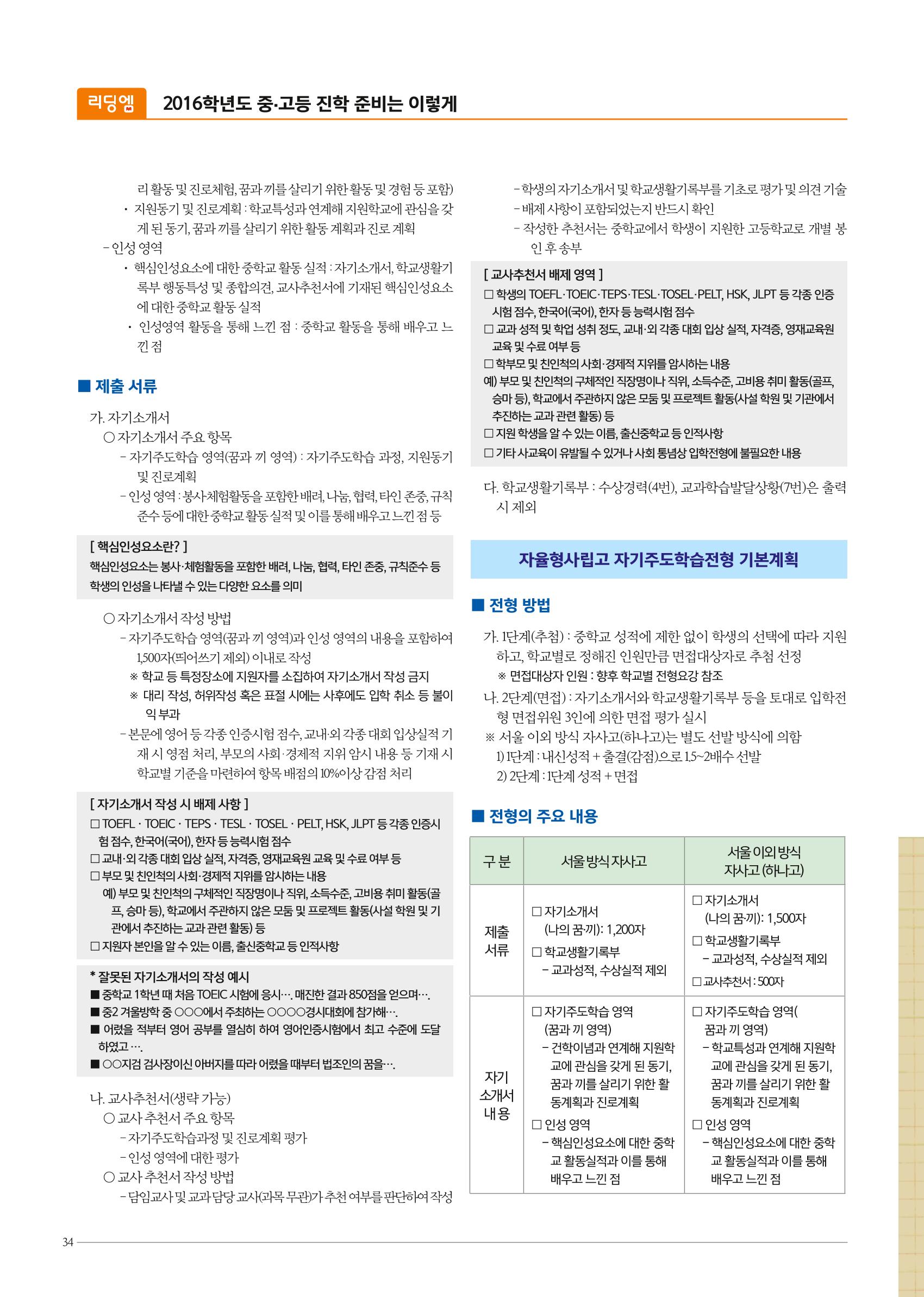 리딩엠 매거진M 2015년 여름호 [대치] 34페이지