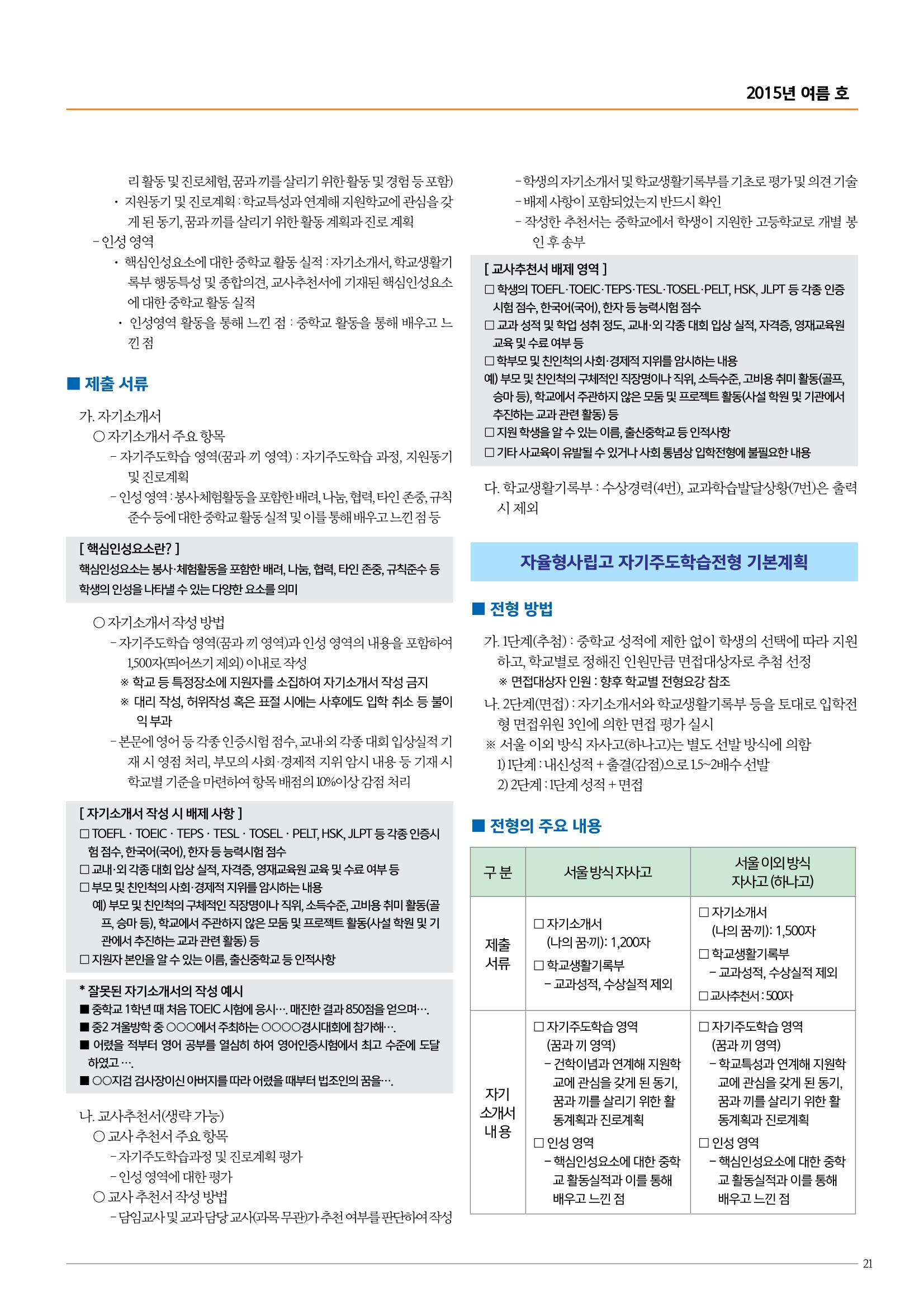 리딩엠 매거진M 2015년 여름호 [목동] 21페이지