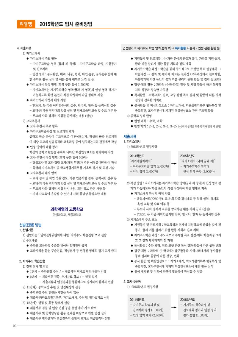 리딩엠 매거진M 2014년 여름호 [목동] 20페이지