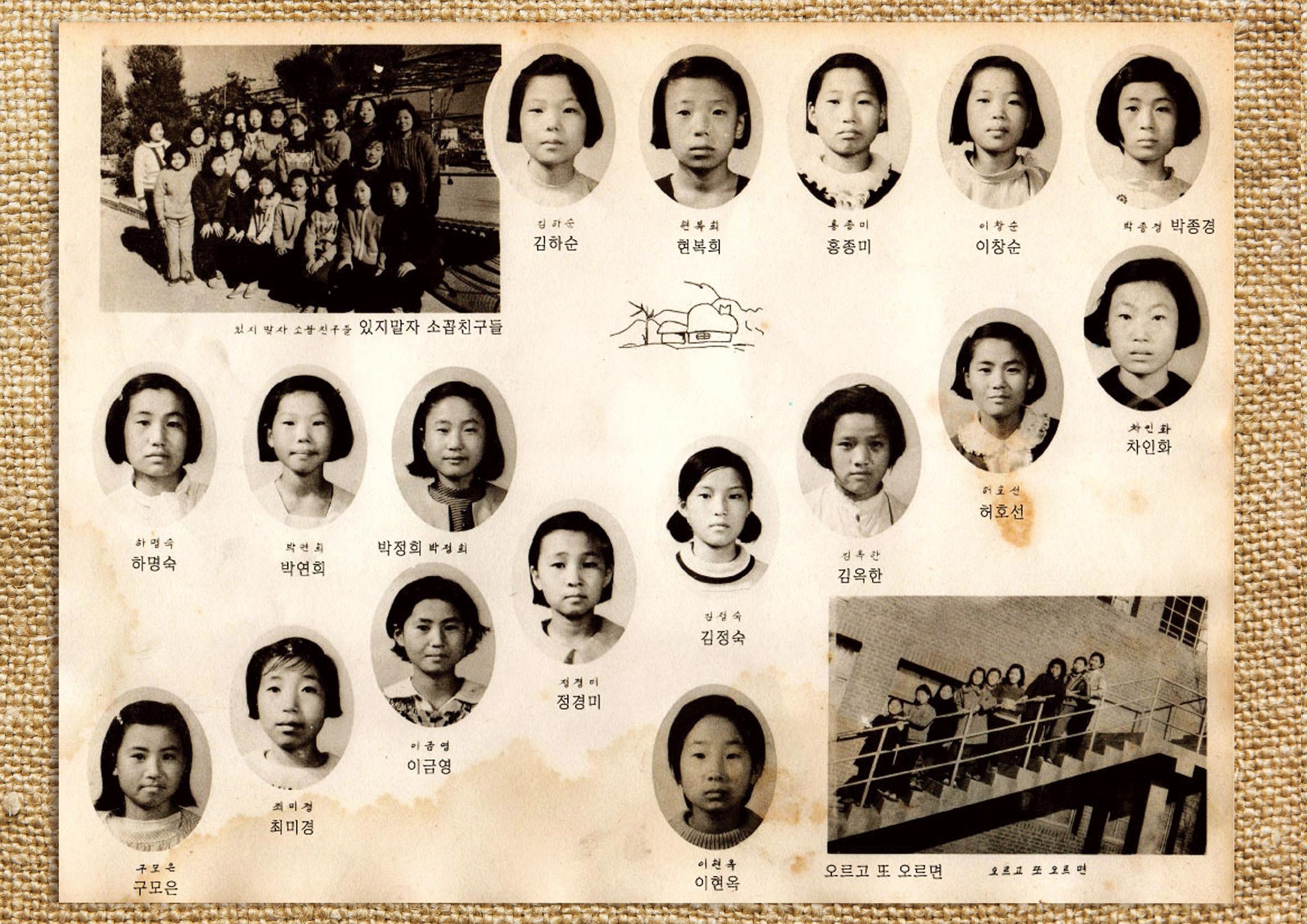 수원 남창초등학교 1971년 14회 졸업앨범 20페이지