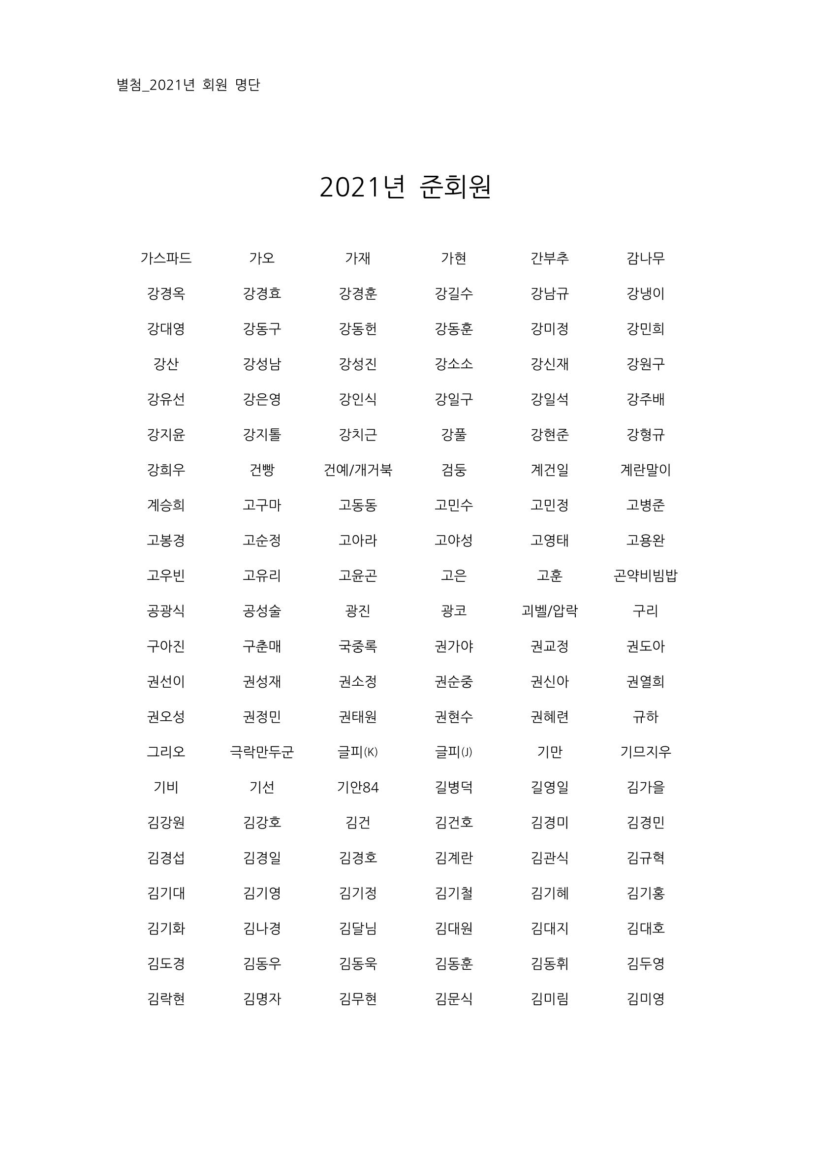 [한국만화가협회] 2021년 정기 총회 자료집 18페이지