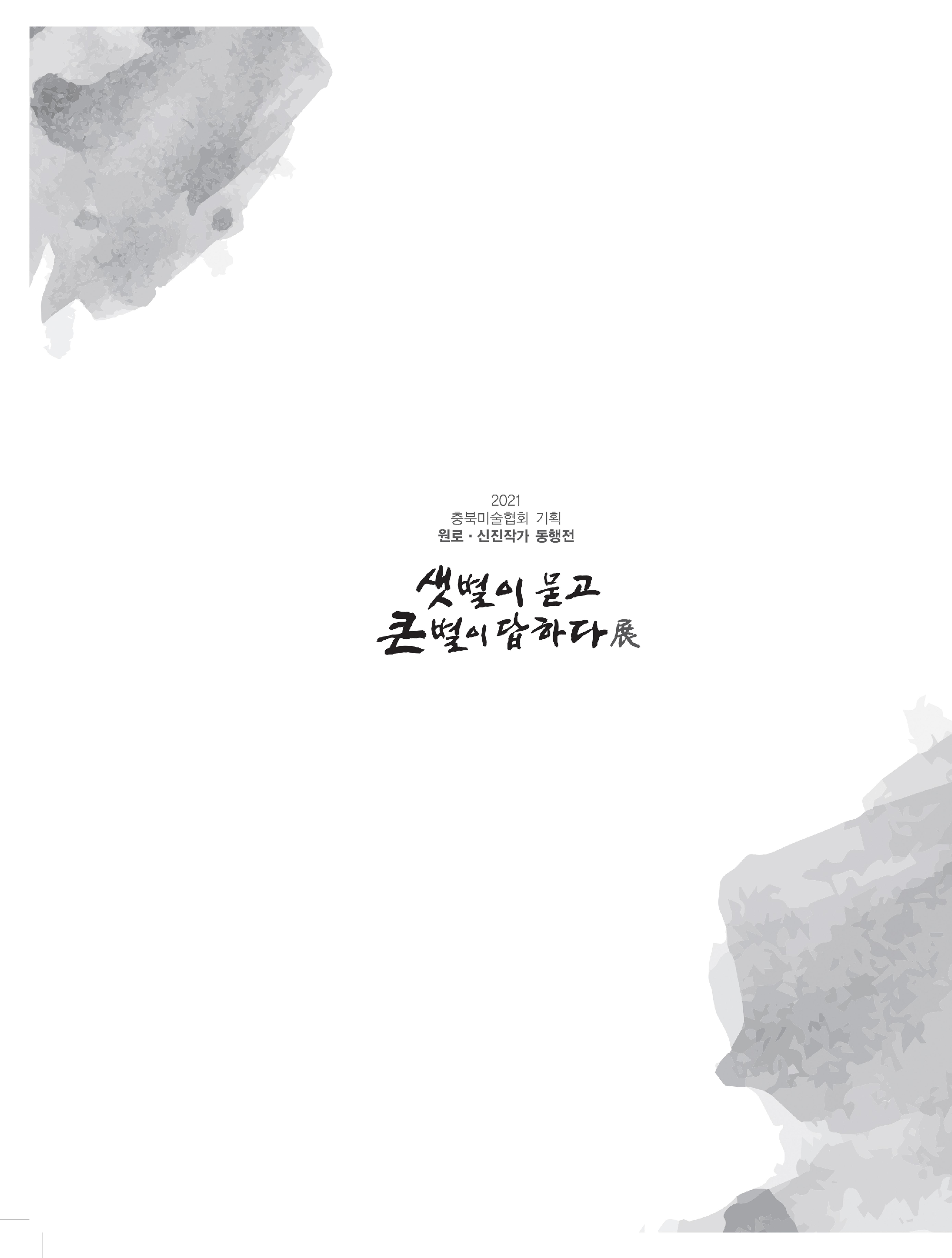 2021년 충북미술협회 기획 원로 신진작가 동행전 샛별이 묻고 큰별이 답하다 展 44페이지