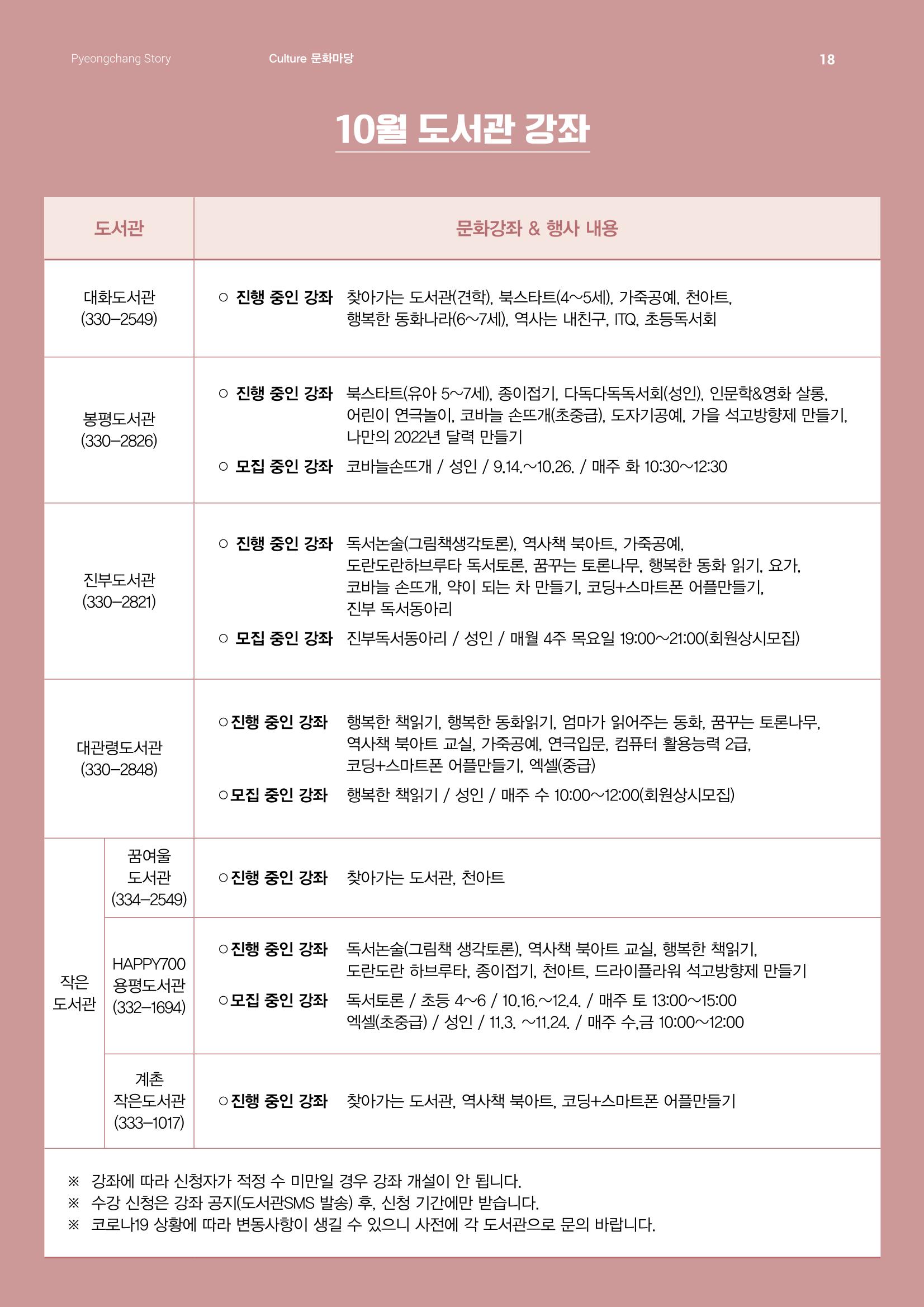 평창이야기 10월호 18페이지