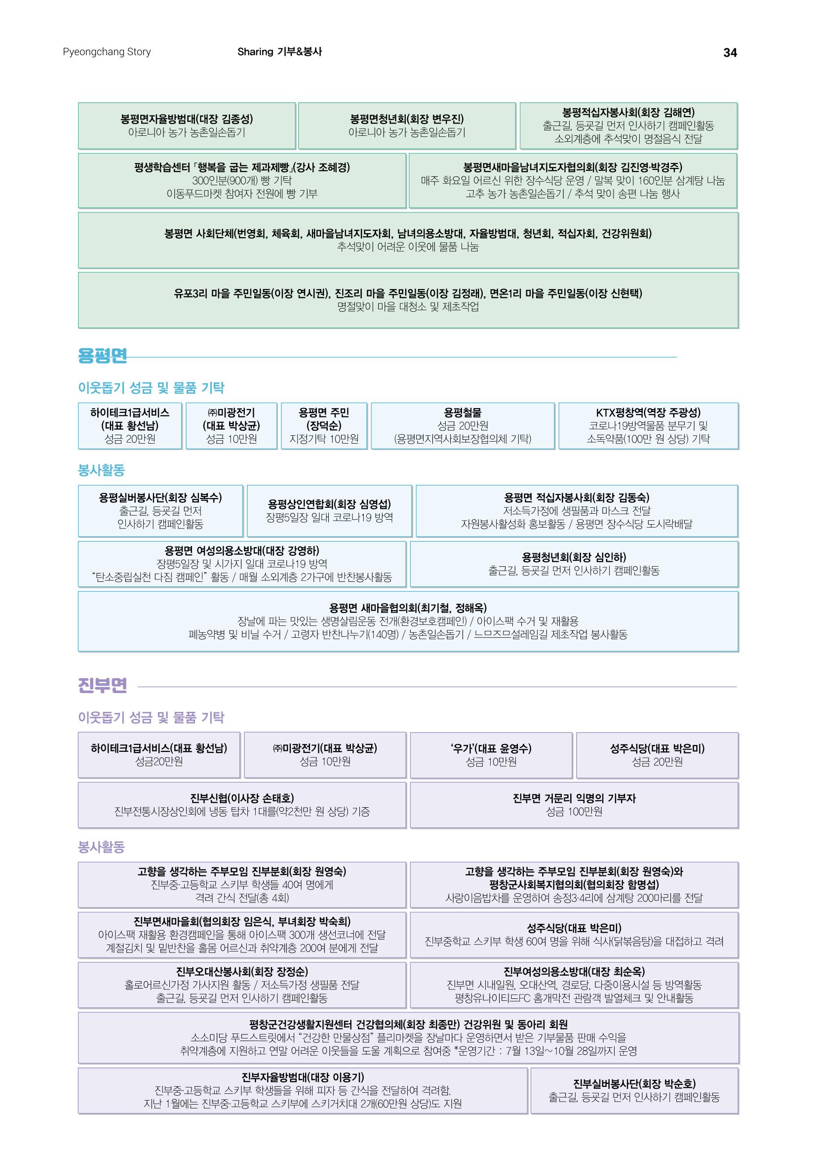 평창이야기 10월호 34페이지
