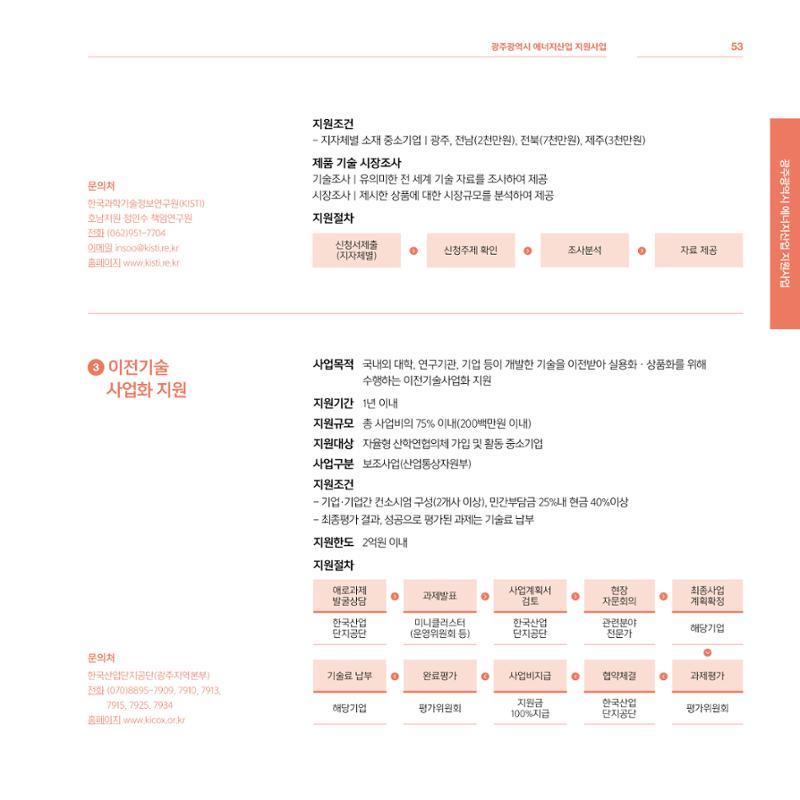 광주광역시 국가혁신클러스터 투자유치 가이드북 53페이지